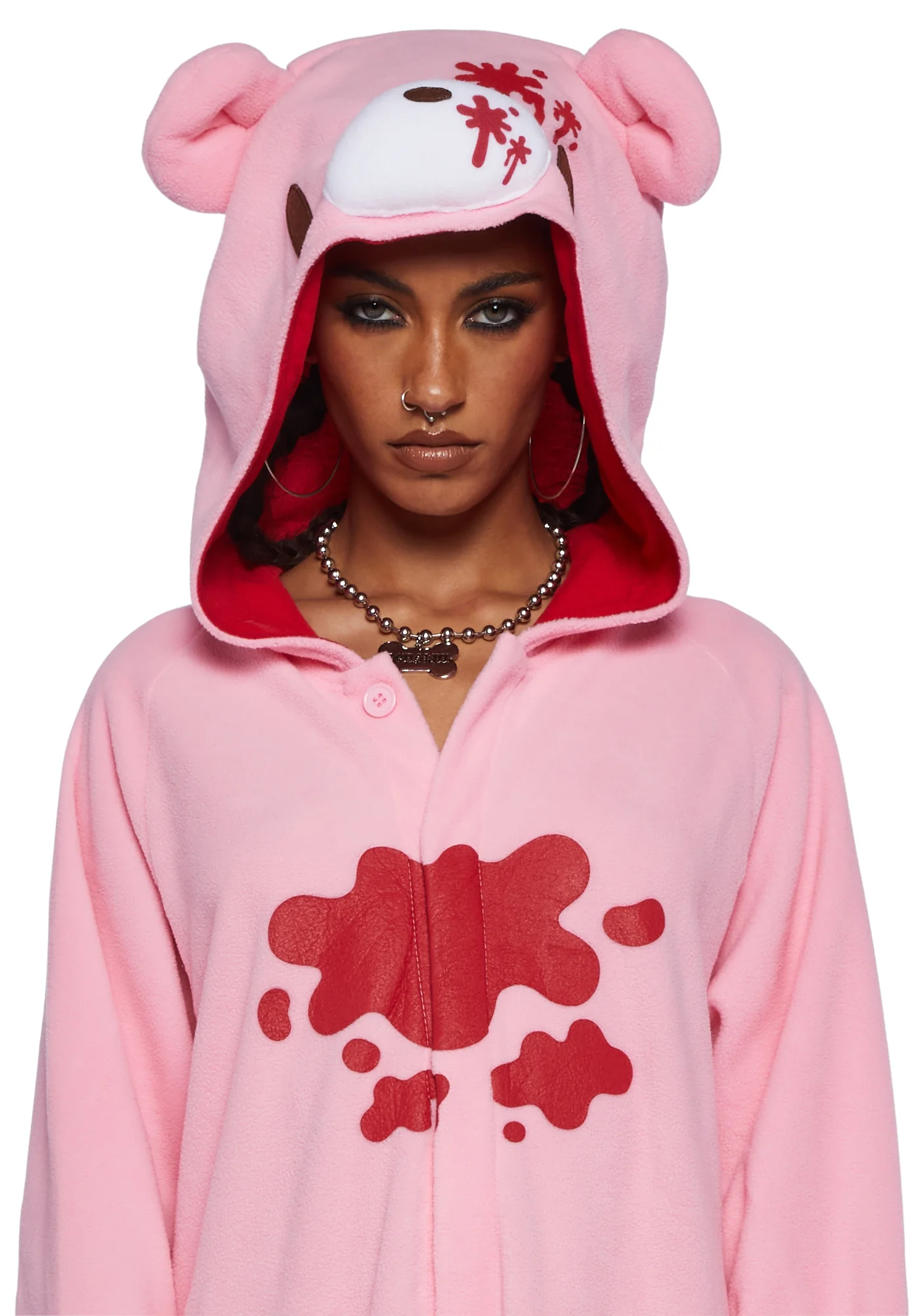 Gloomy Bear Kigurumi Onesie - Pink - Image 2