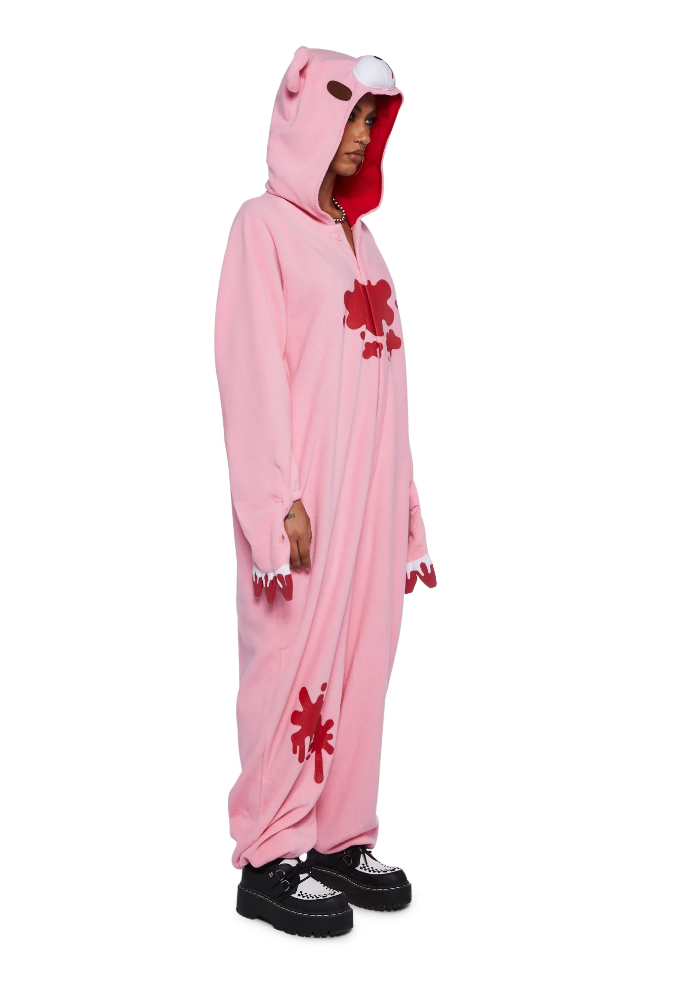 Gloomy Bear Kigurumi Onesie - Pink - Image 3