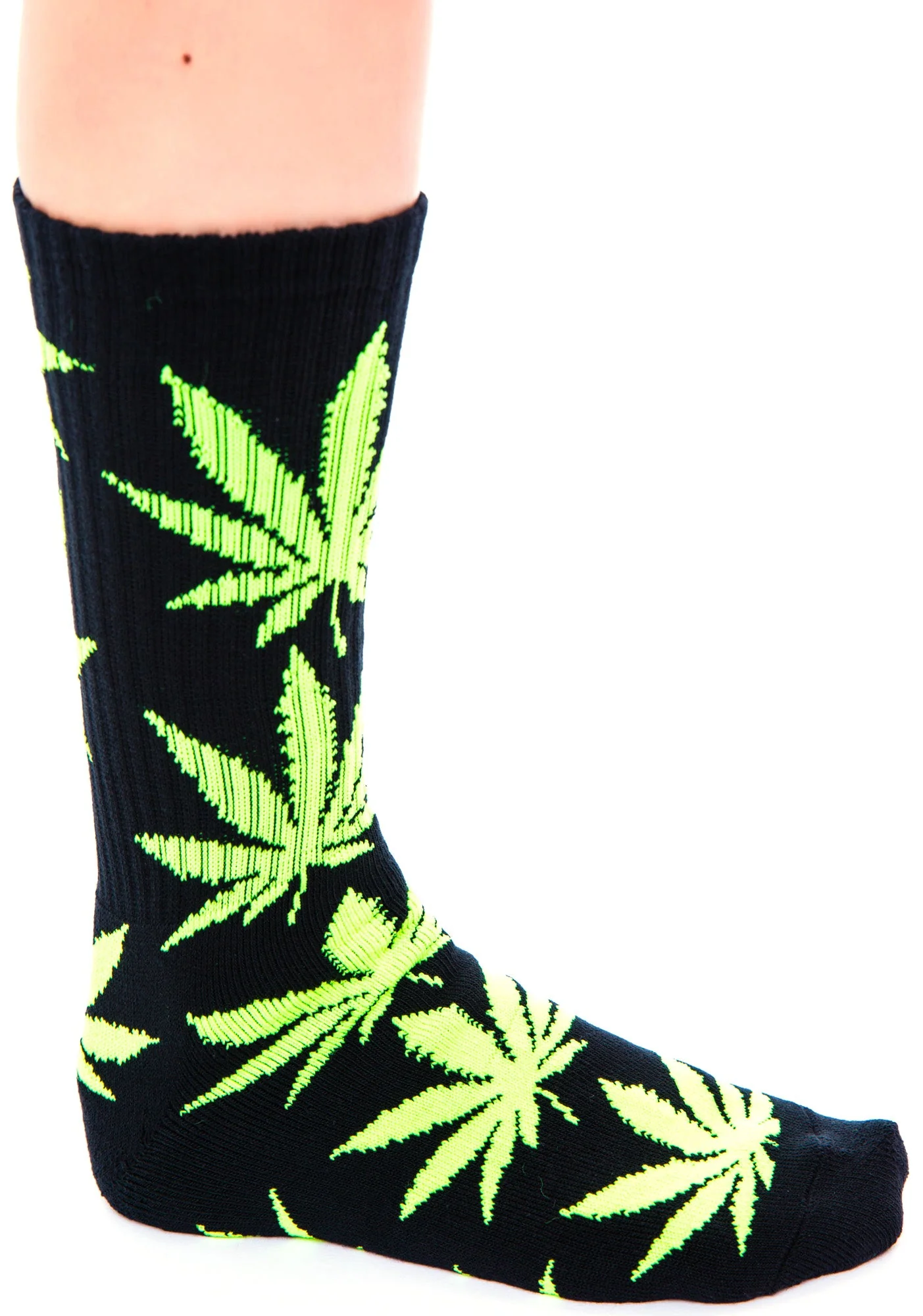 Glow in the Dark Plantlife Sock - Black - Image 2