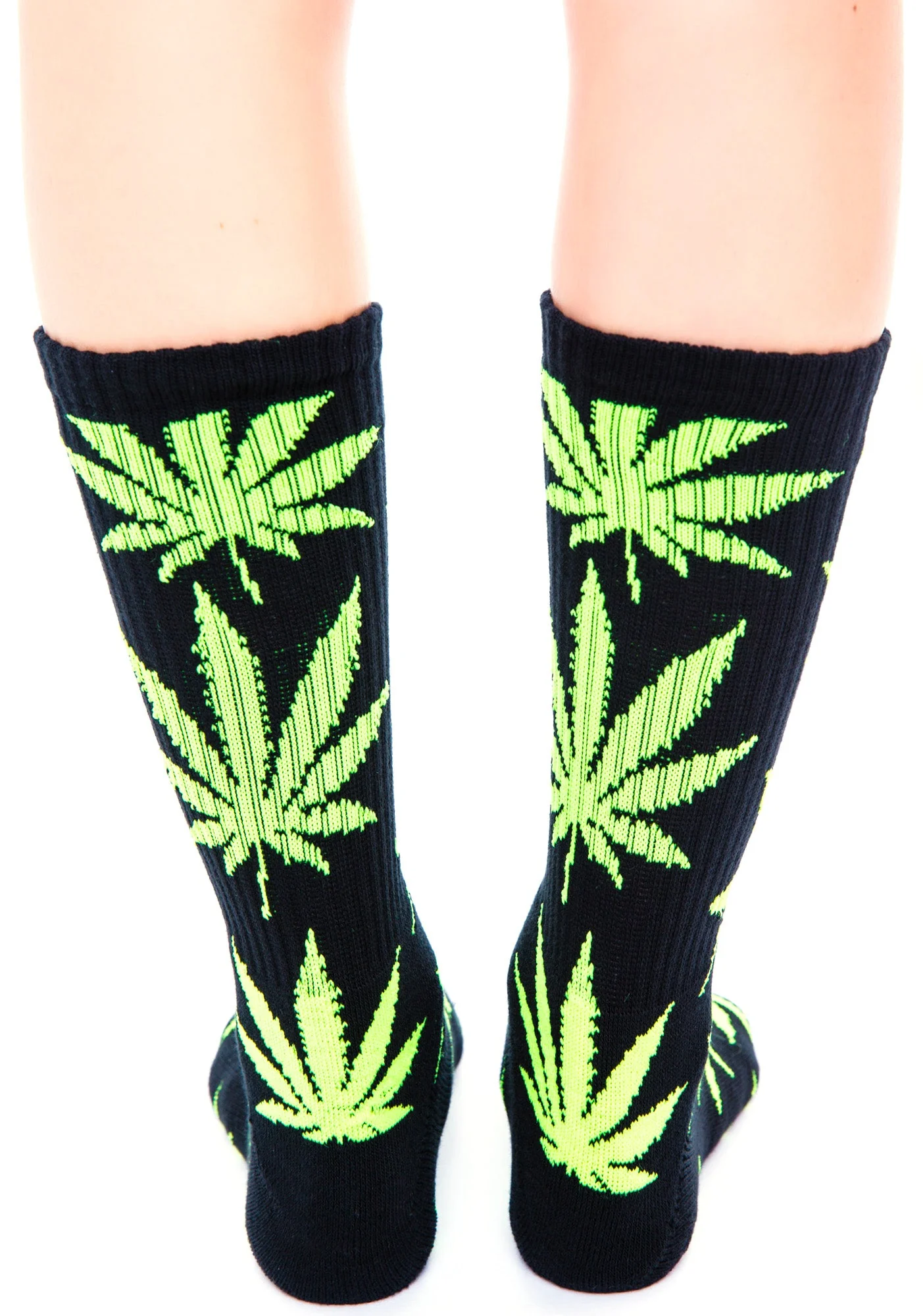Glow in the Dark Plantlife Sock - Black - Image 5