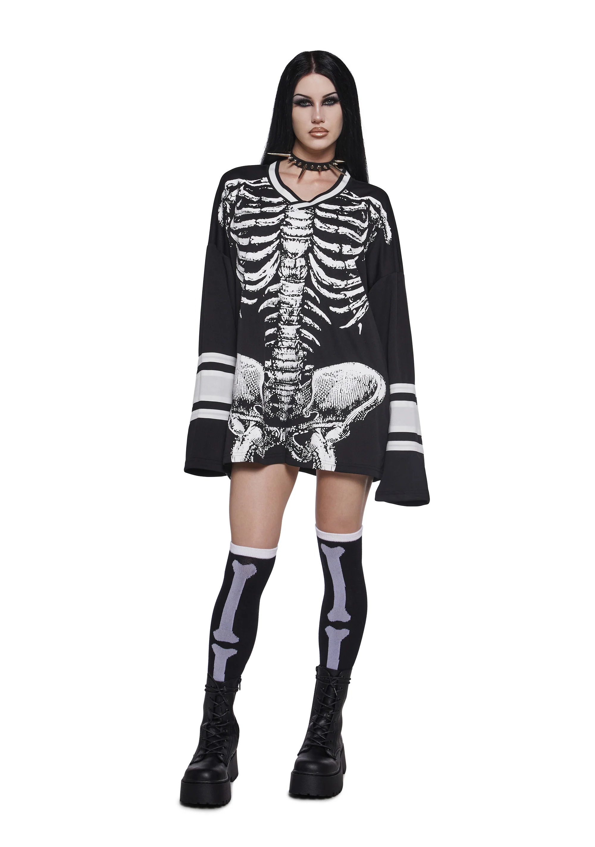 Glow In The Dark Skeleton Jersey - Image 2
