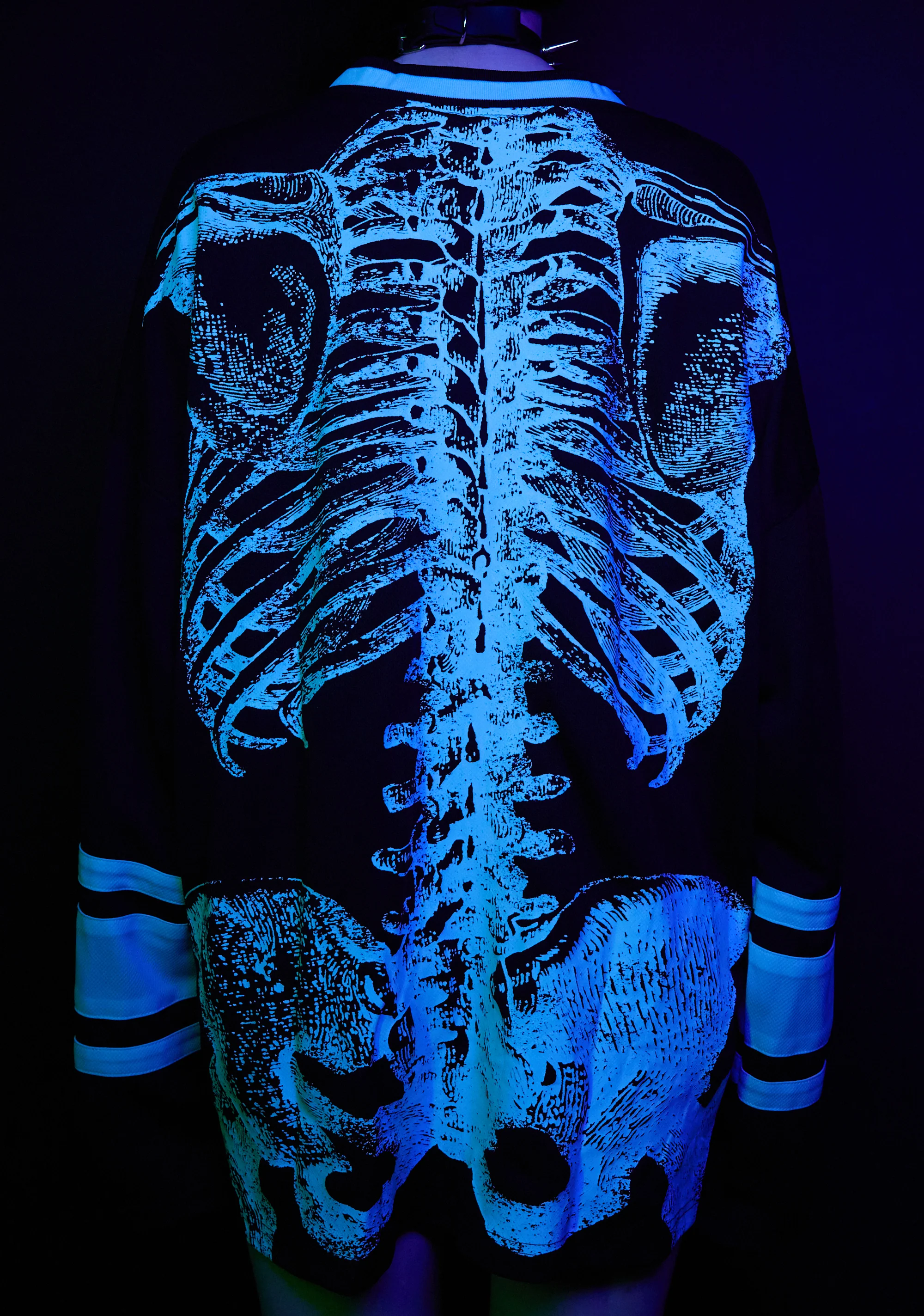 Glow In The Dark Skeleton Jersey - Image 4