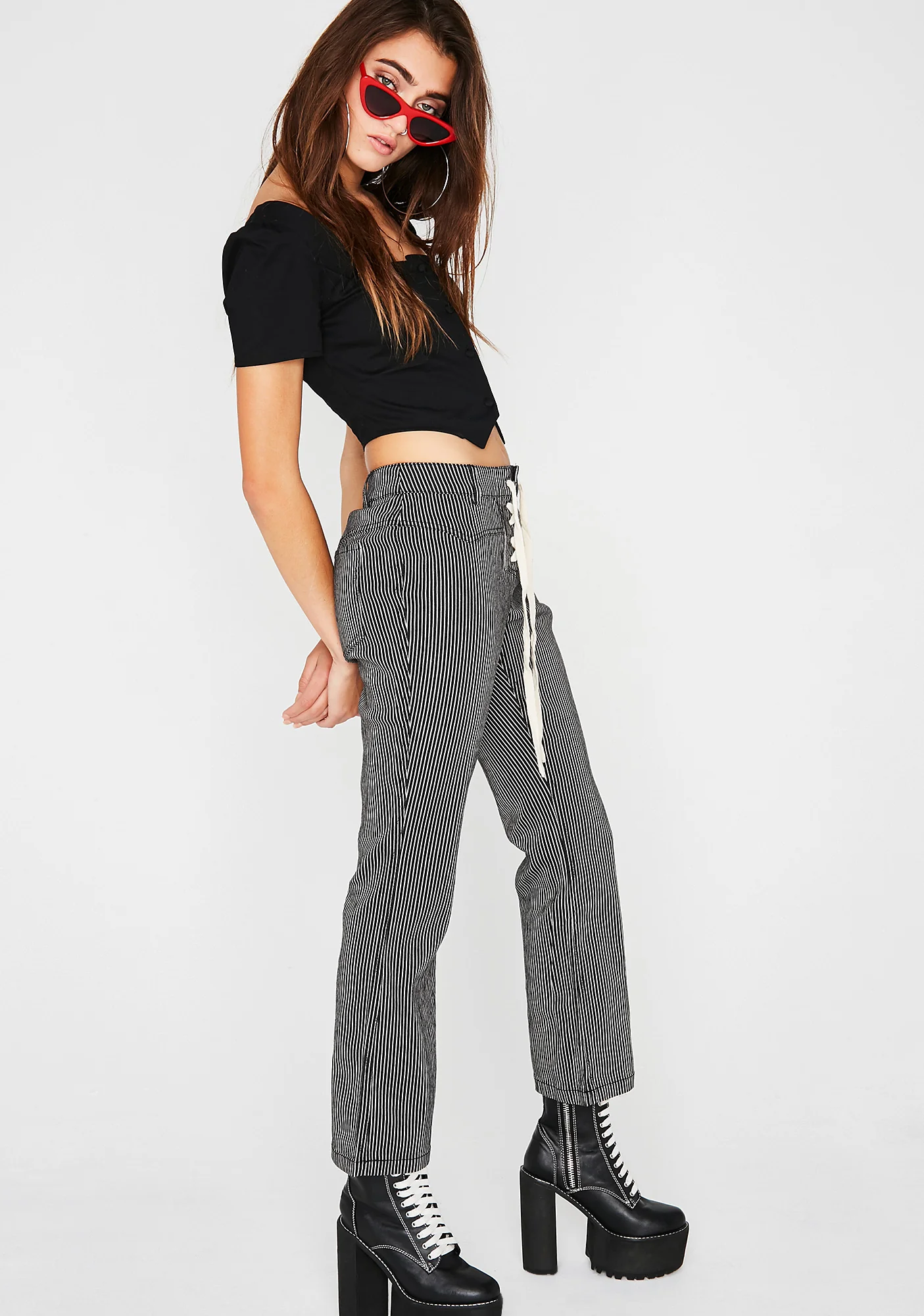 Go Hard Stripe Pants - Image 2