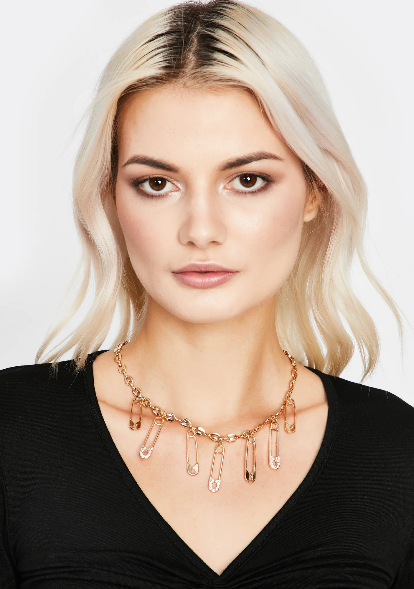 Gold Guilty By Association Pendant Necklace - Image 2