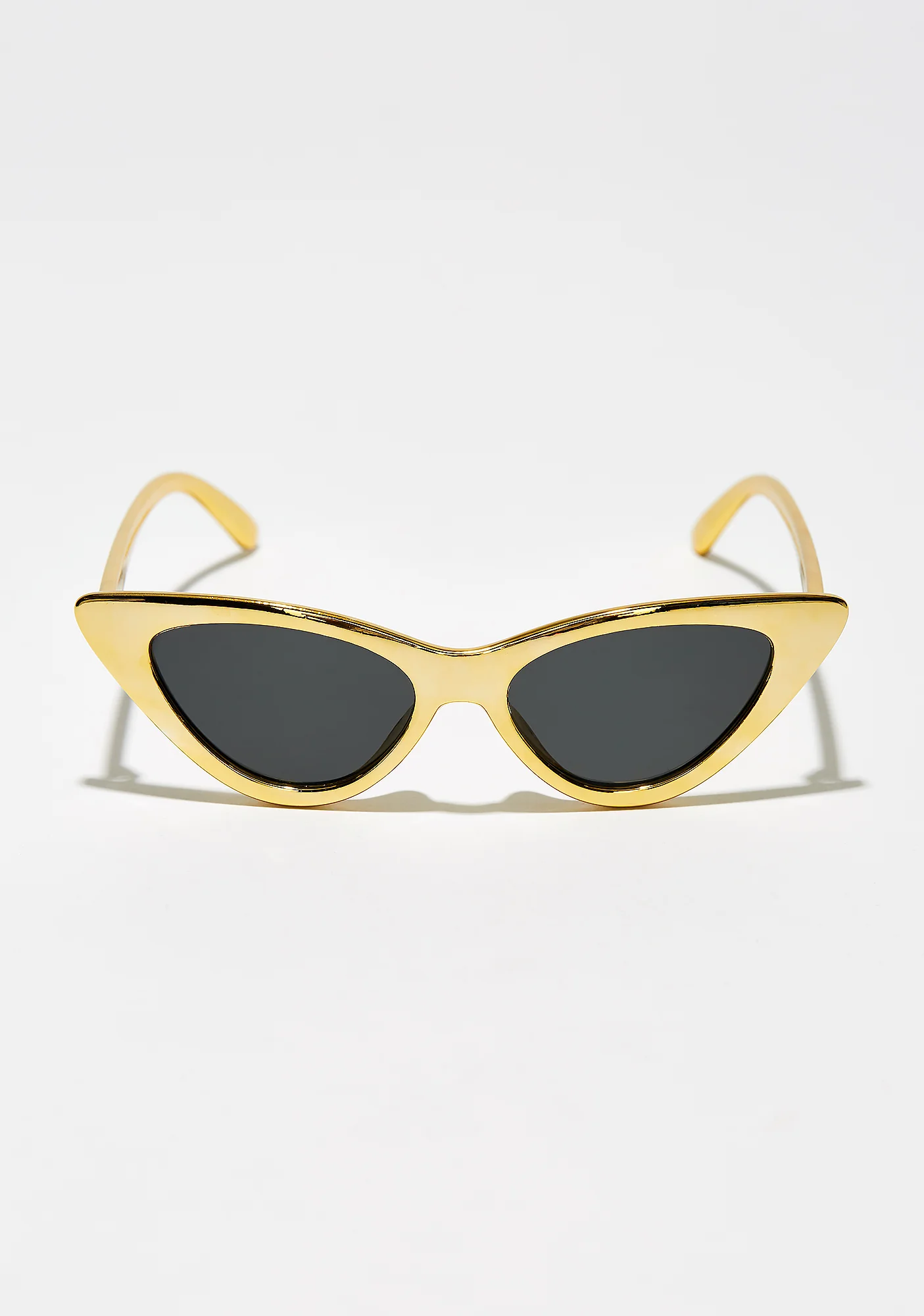 Golden Shine On Ya Metallic Sunglasses - Image 2
