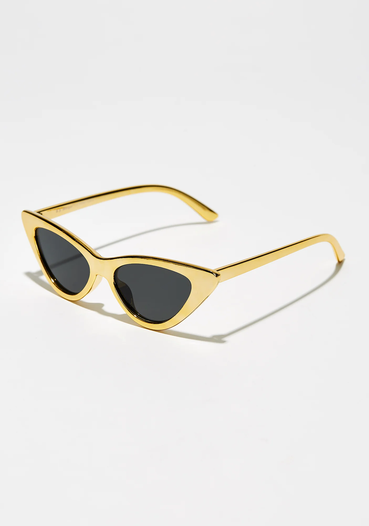 Golden Shine On Ya Metallic Sunglasses - Image 4