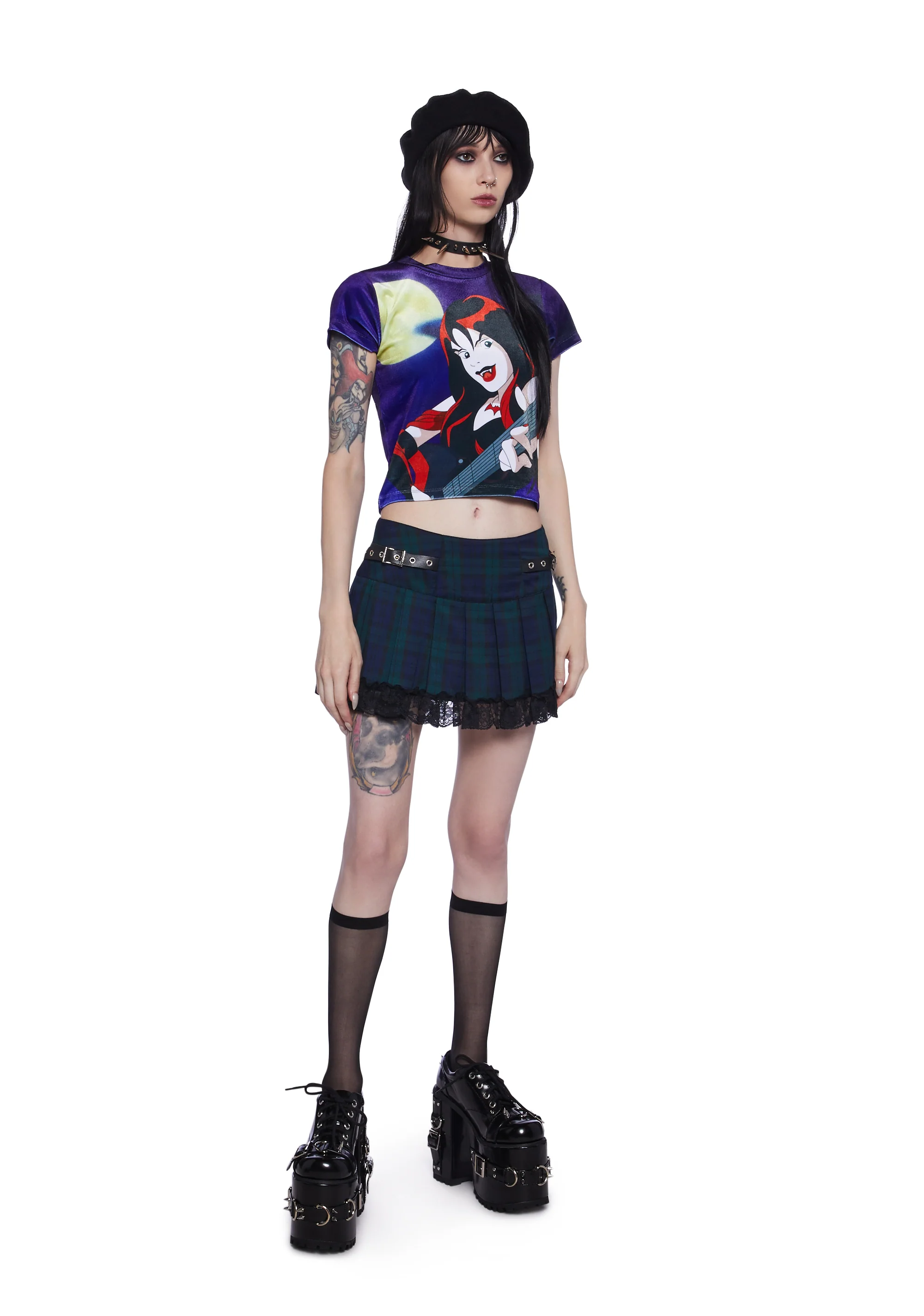 Good Bad Girl Baby Tee - Image 2