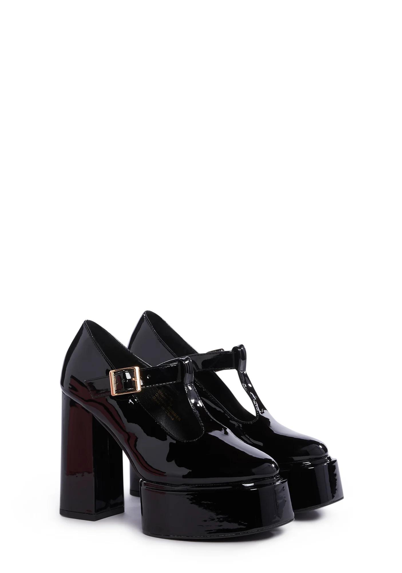 Goody Two-Shoe Platform Mary Jane Heels - Image 3
