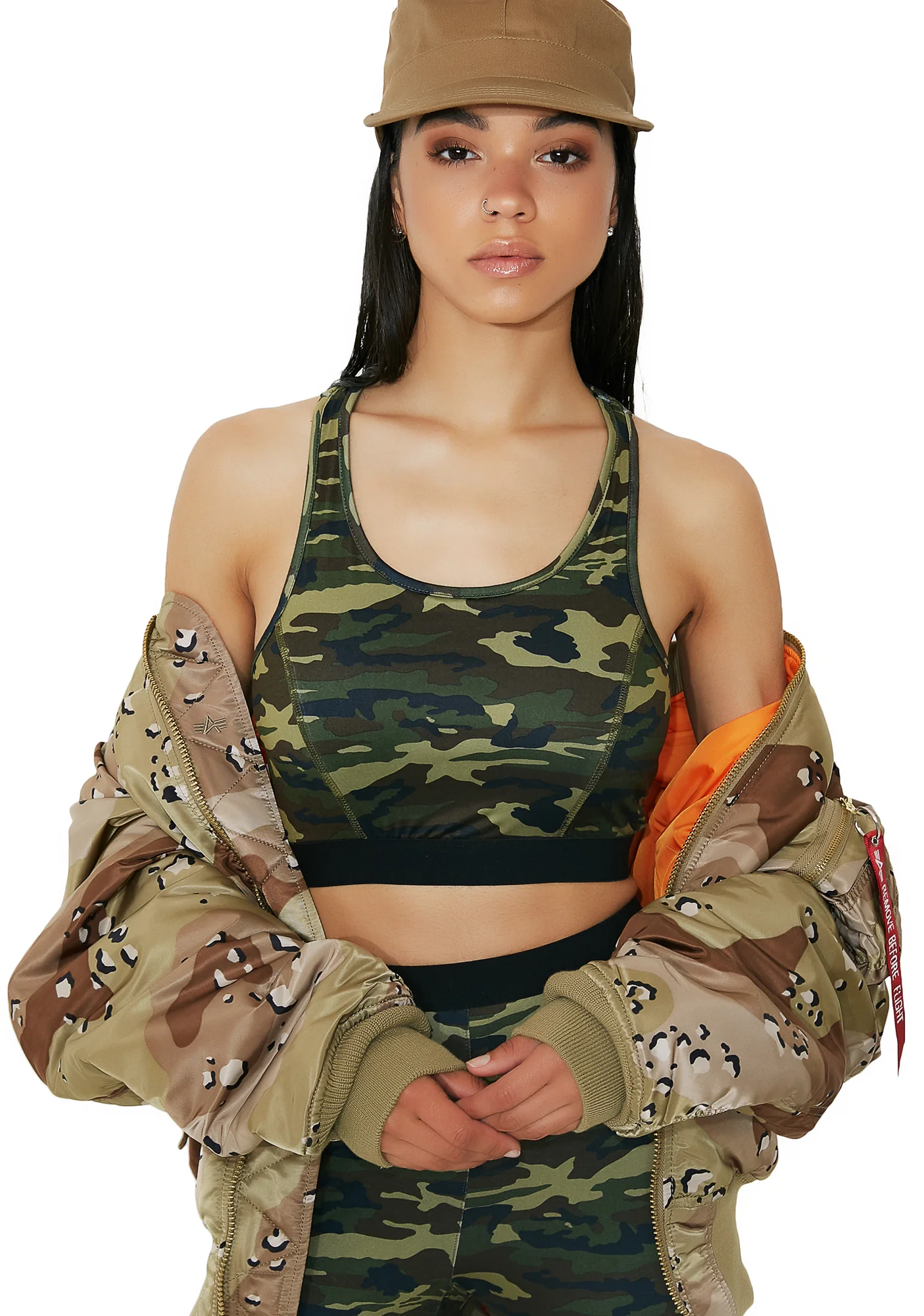 Gorgeous Gunner Camo Bra Top - Image 2