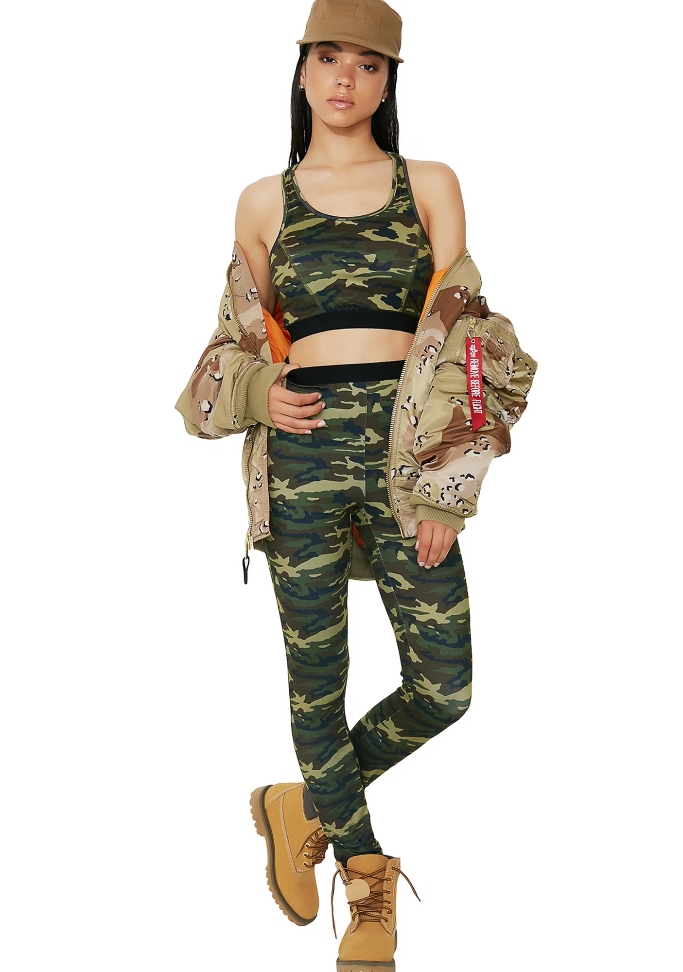 Gorgeous Gunner Camo Bra Top - Image 5