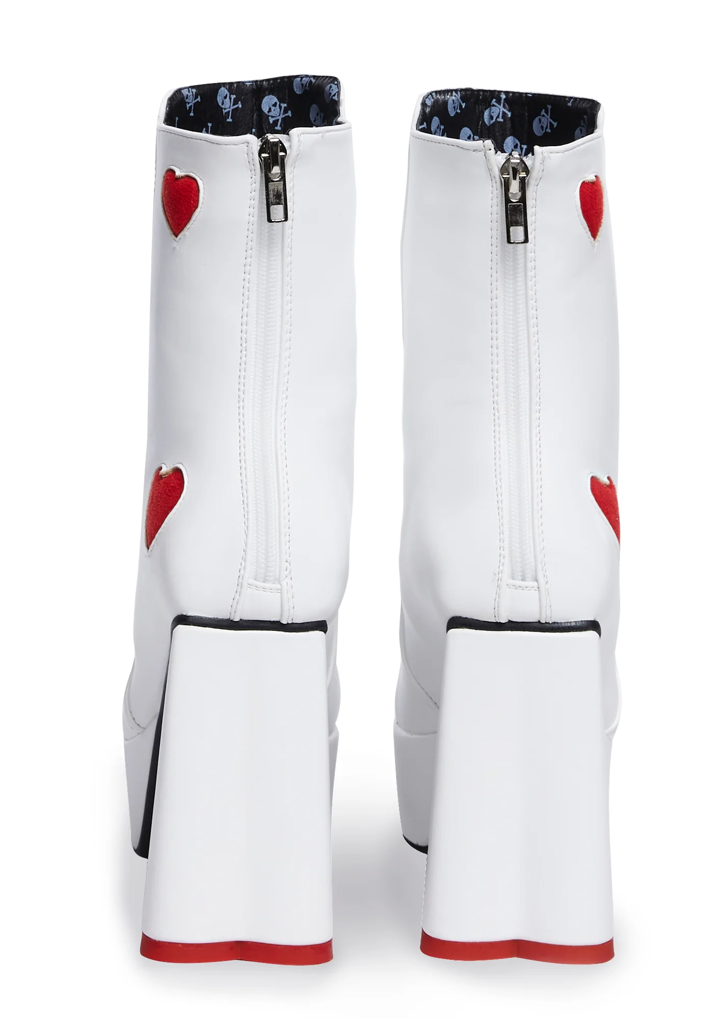 Got Me Thinkin' Ankle Boots - White - Image 4