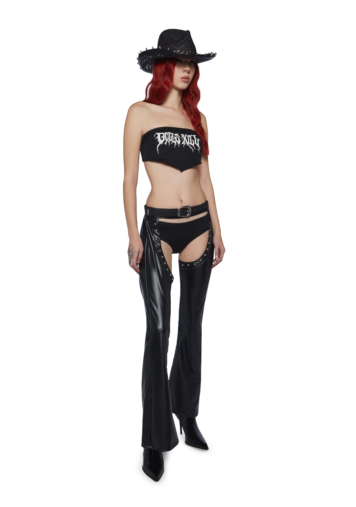 Cowgirl Influencer Shorts Set - Image 6