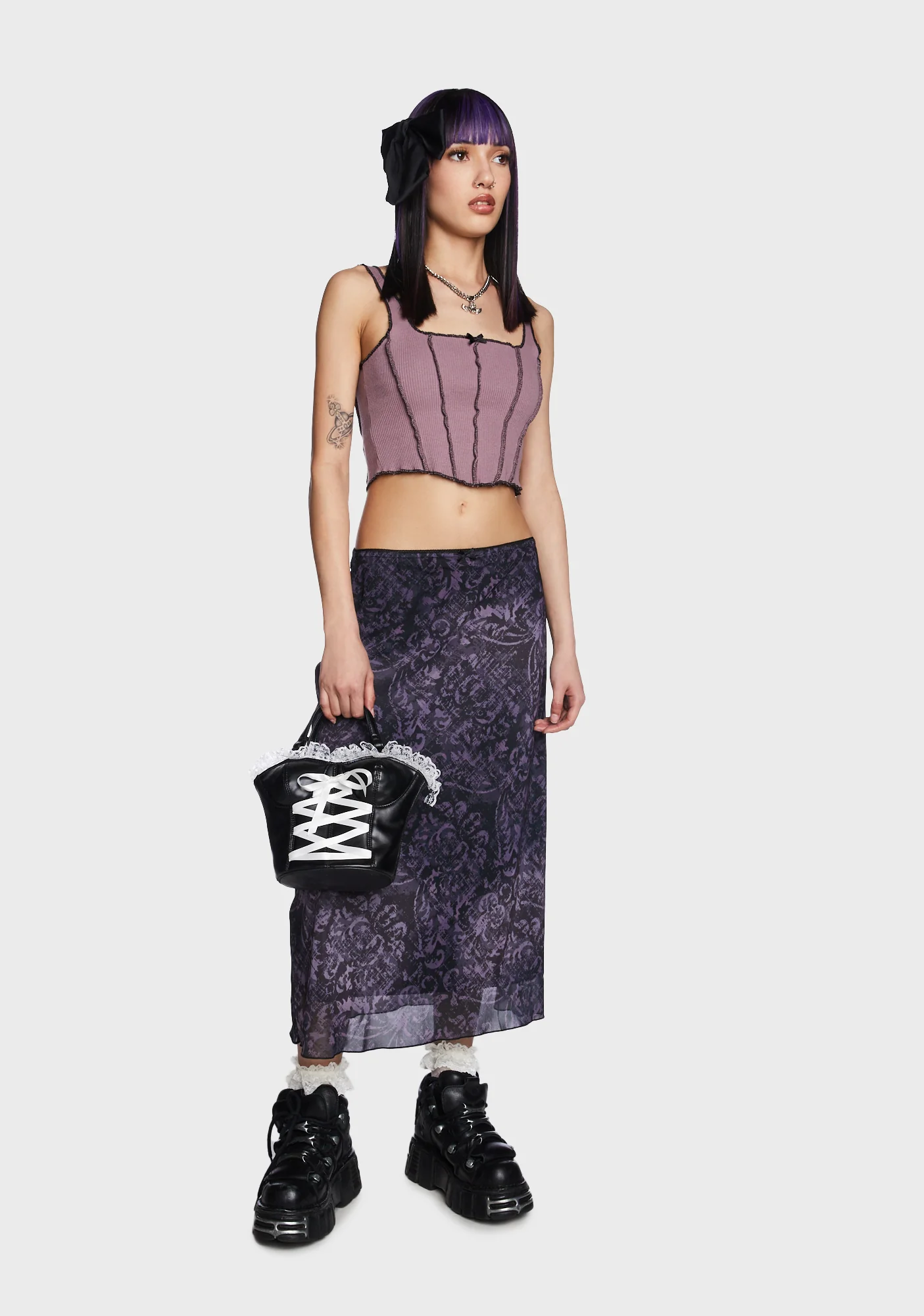 Gothic Ballerina Corset Top - Image 2