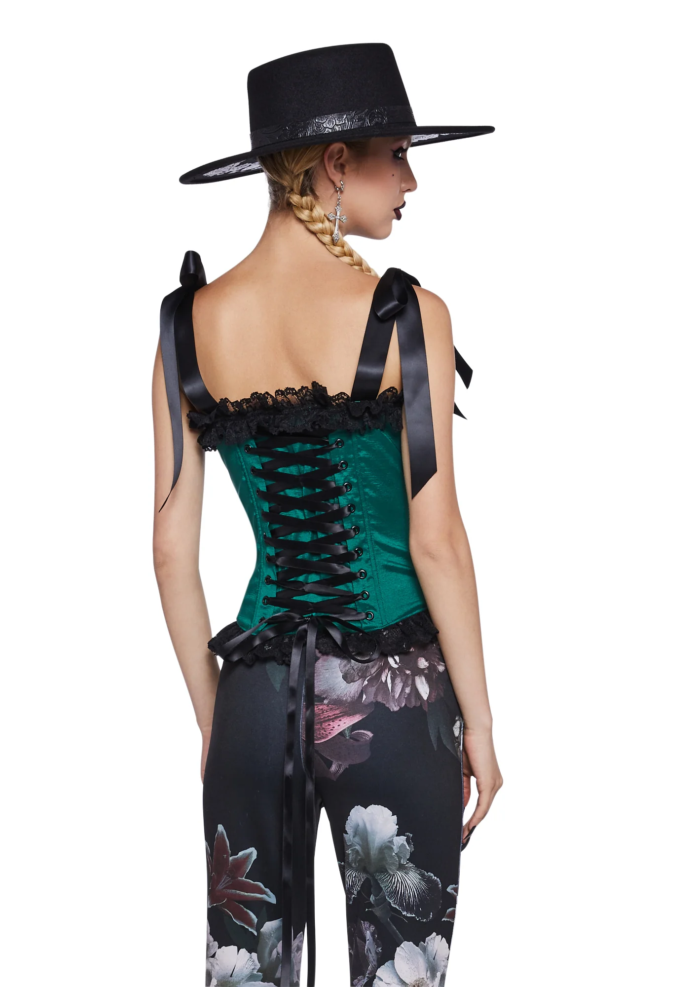 Gothic Elegance Corset Top - Image 4