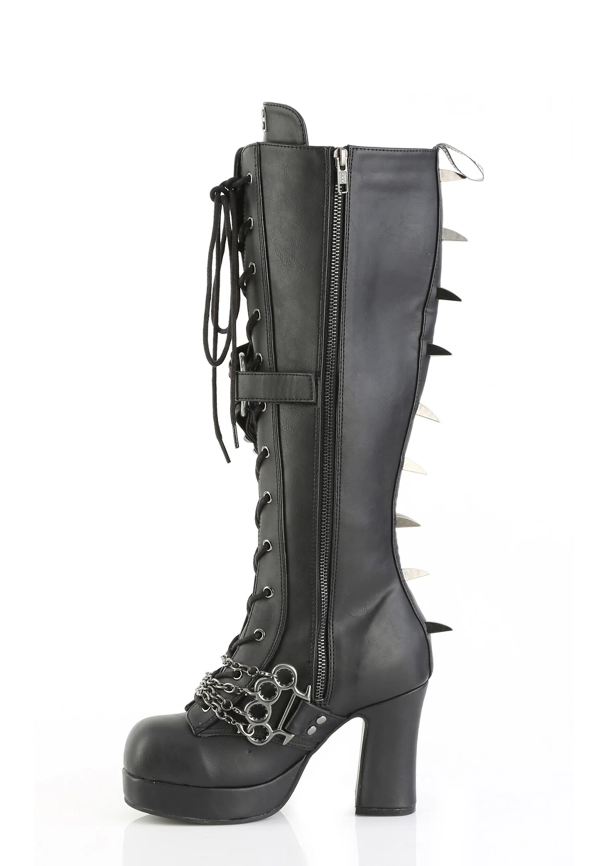 Gothika-108 Platform Knee High Boots - Image 2