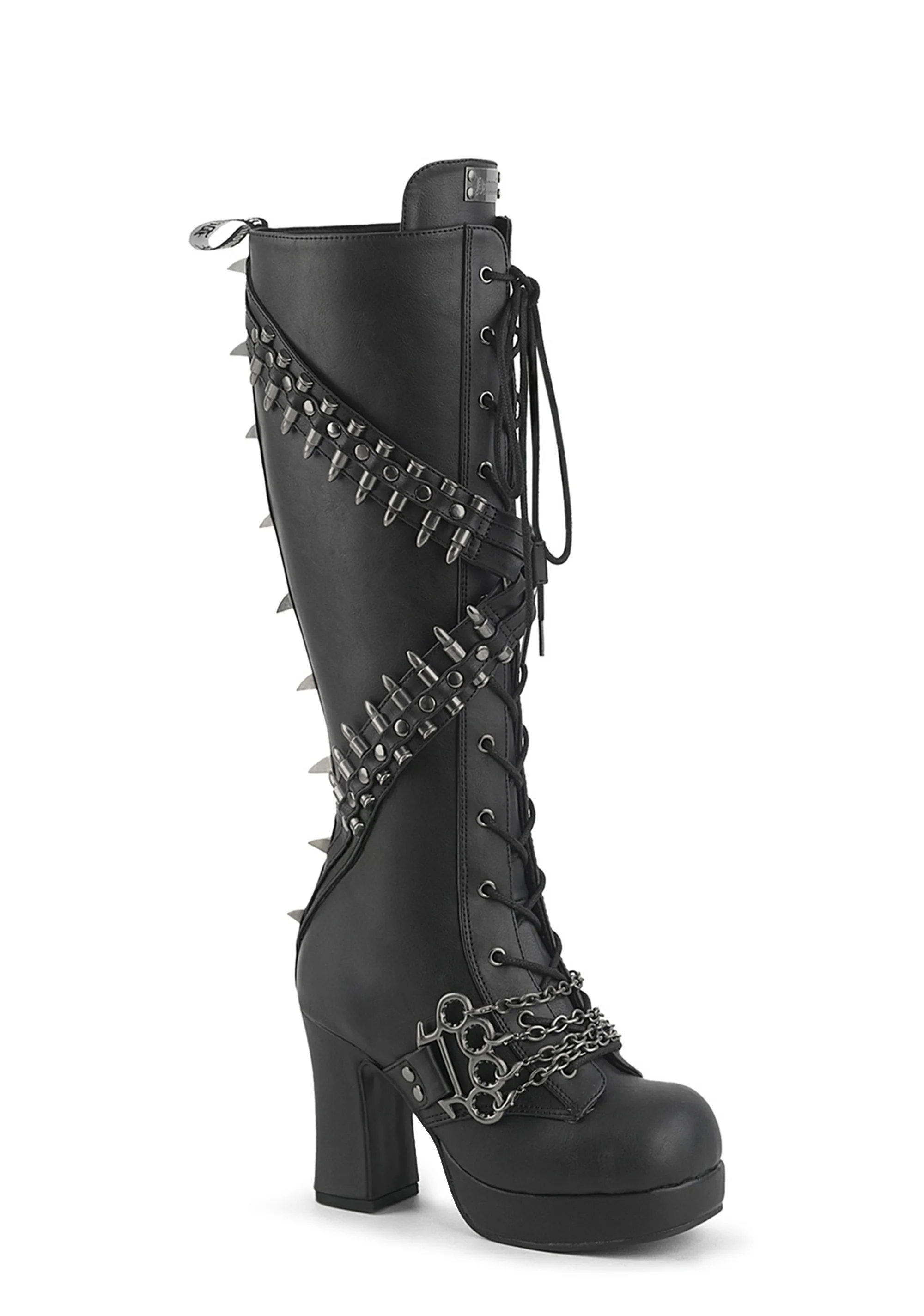 Gothika-108 Platform Knee High Boots - Image 5