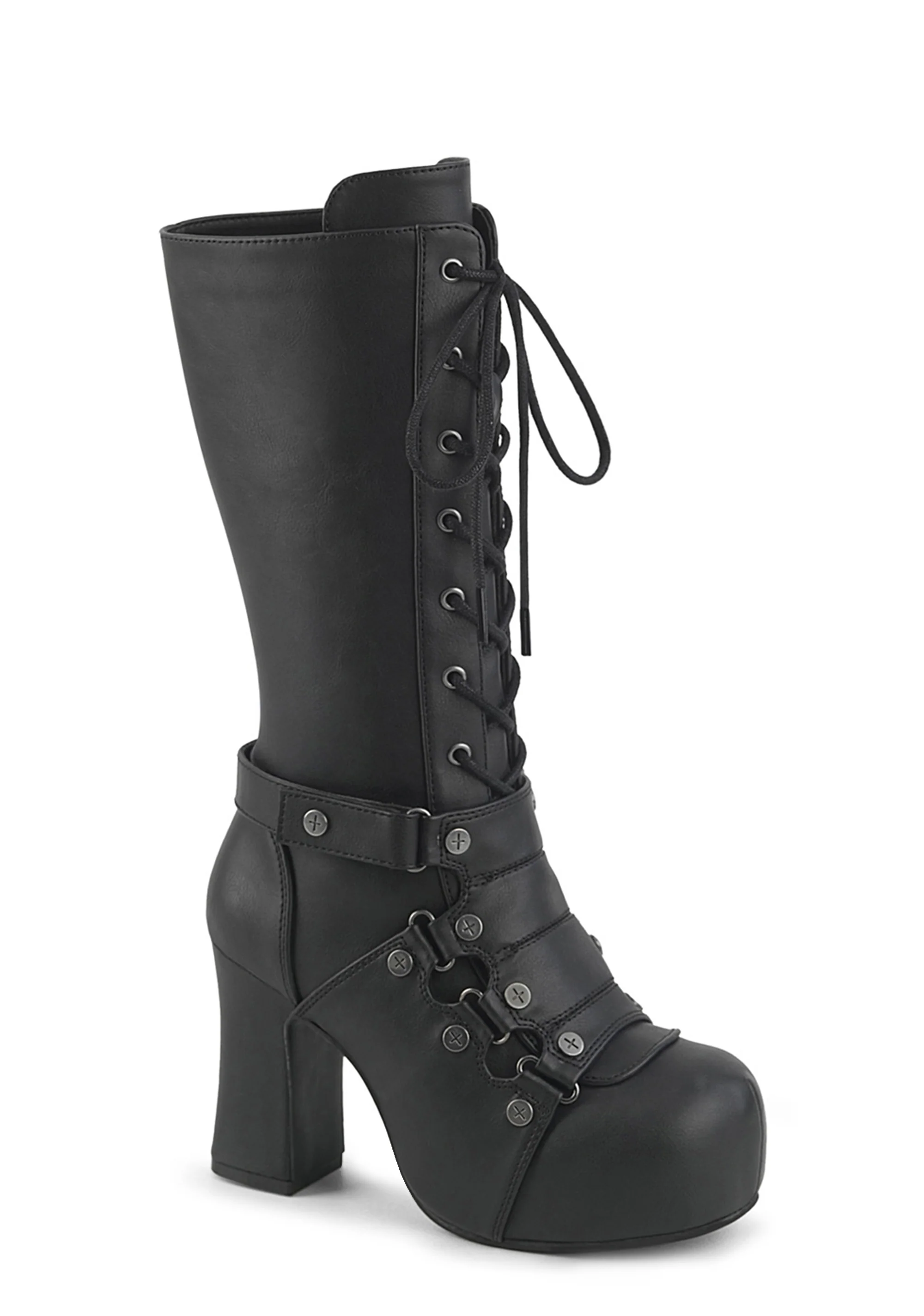 Gothika-152 Platform Mid-Calf Boots - Image 5