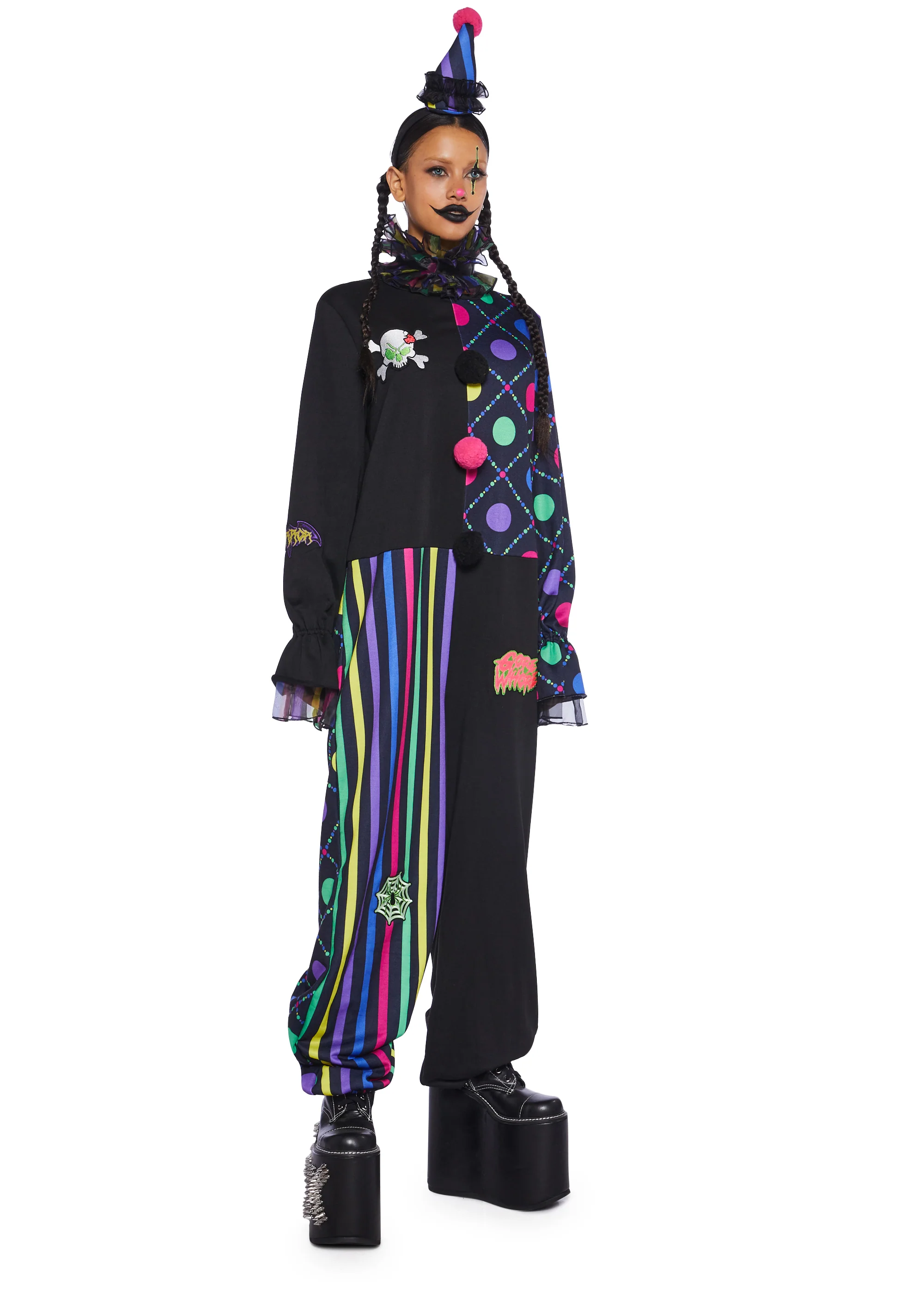 Graffiti Giggles Clown Costume Set - Image 5
