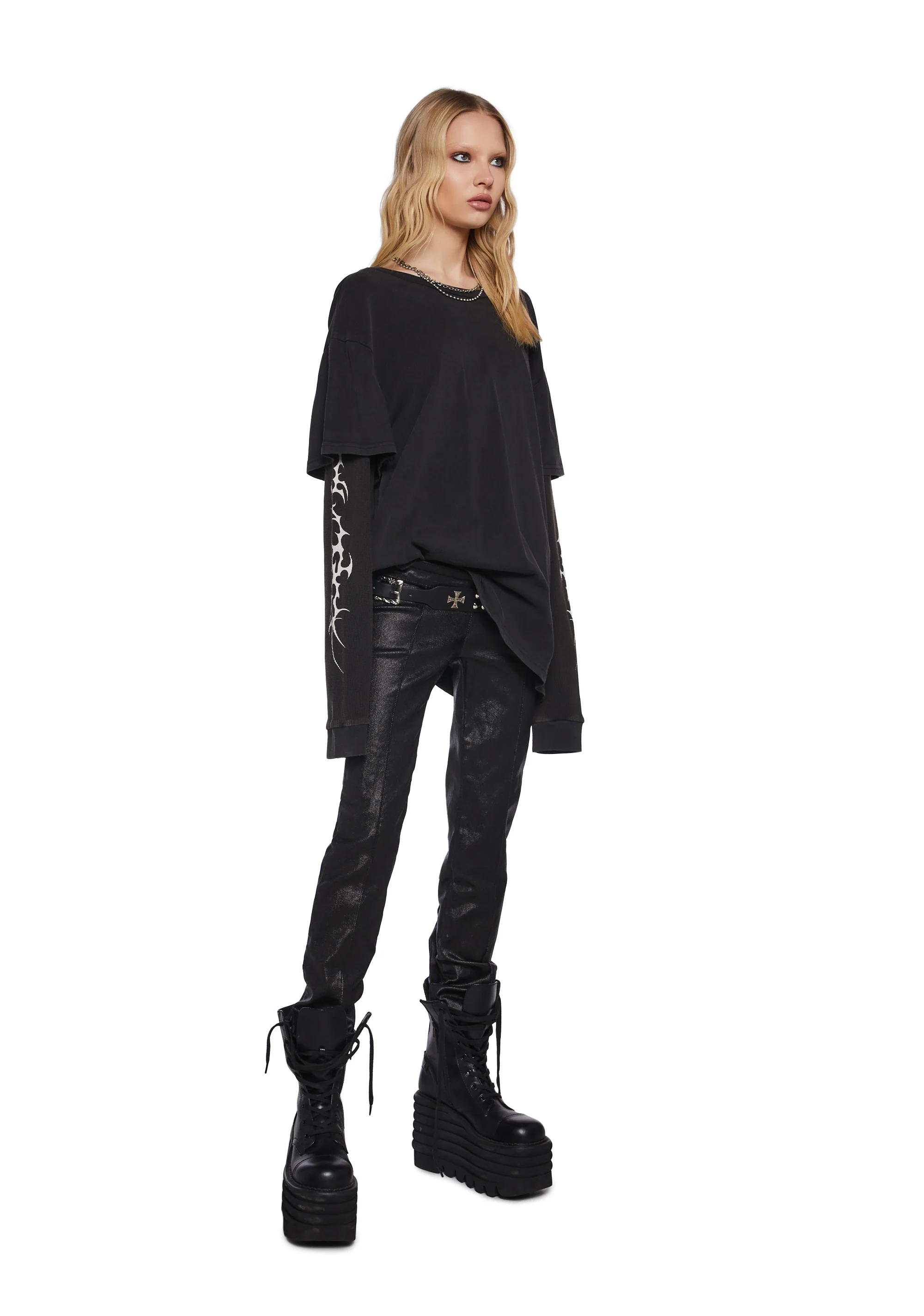 Chord Graphic Long Sleeve Tee - Image 2