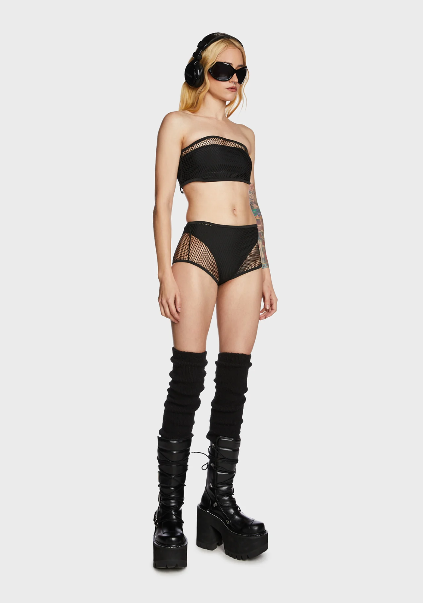 Great Waves Shorts Set - Black - Image 3