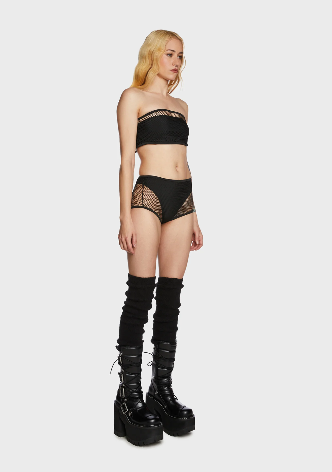 Great Waves Shorts Set - Black - Image 4