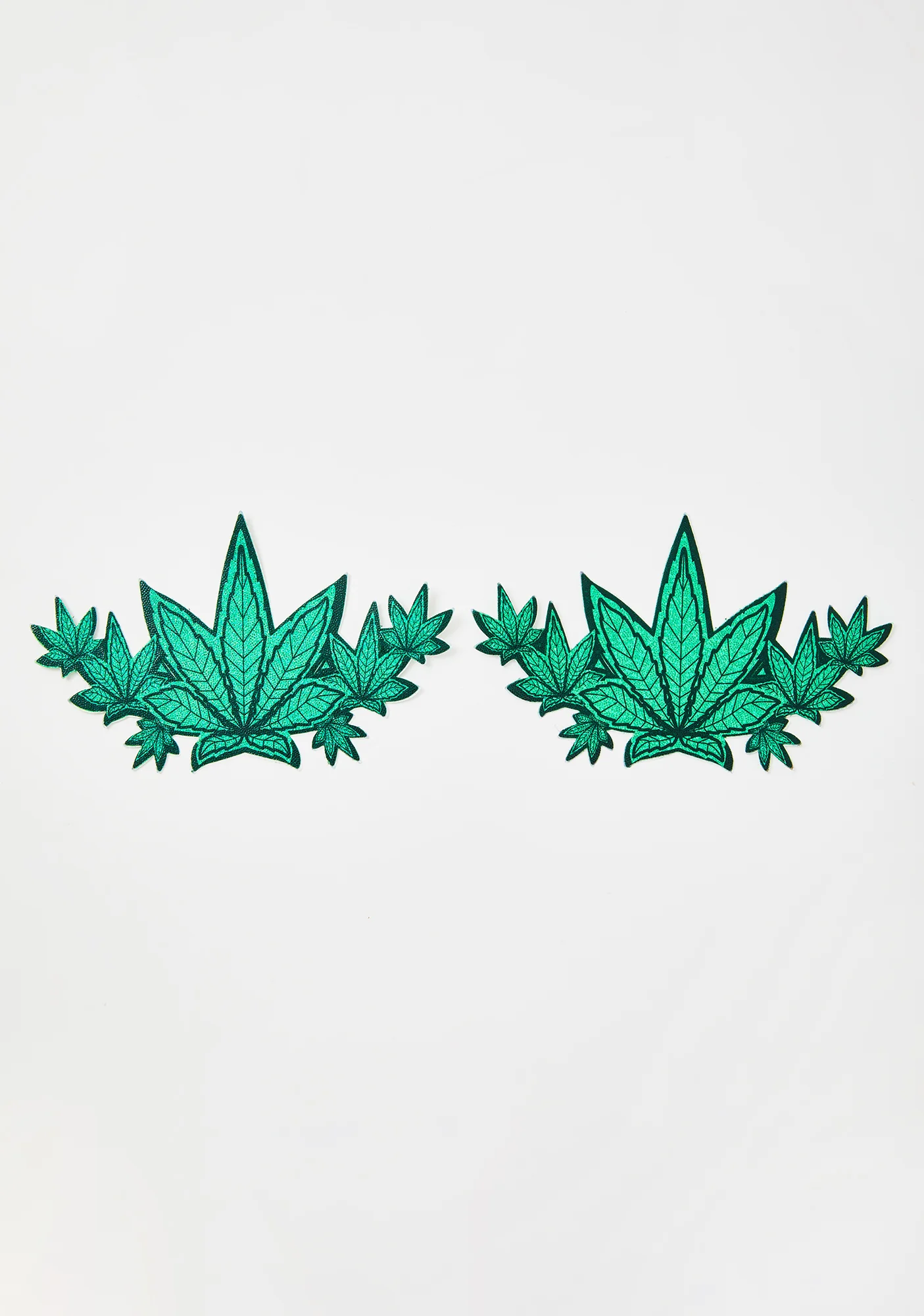 Green Leaf Demi Pasties - Image 2