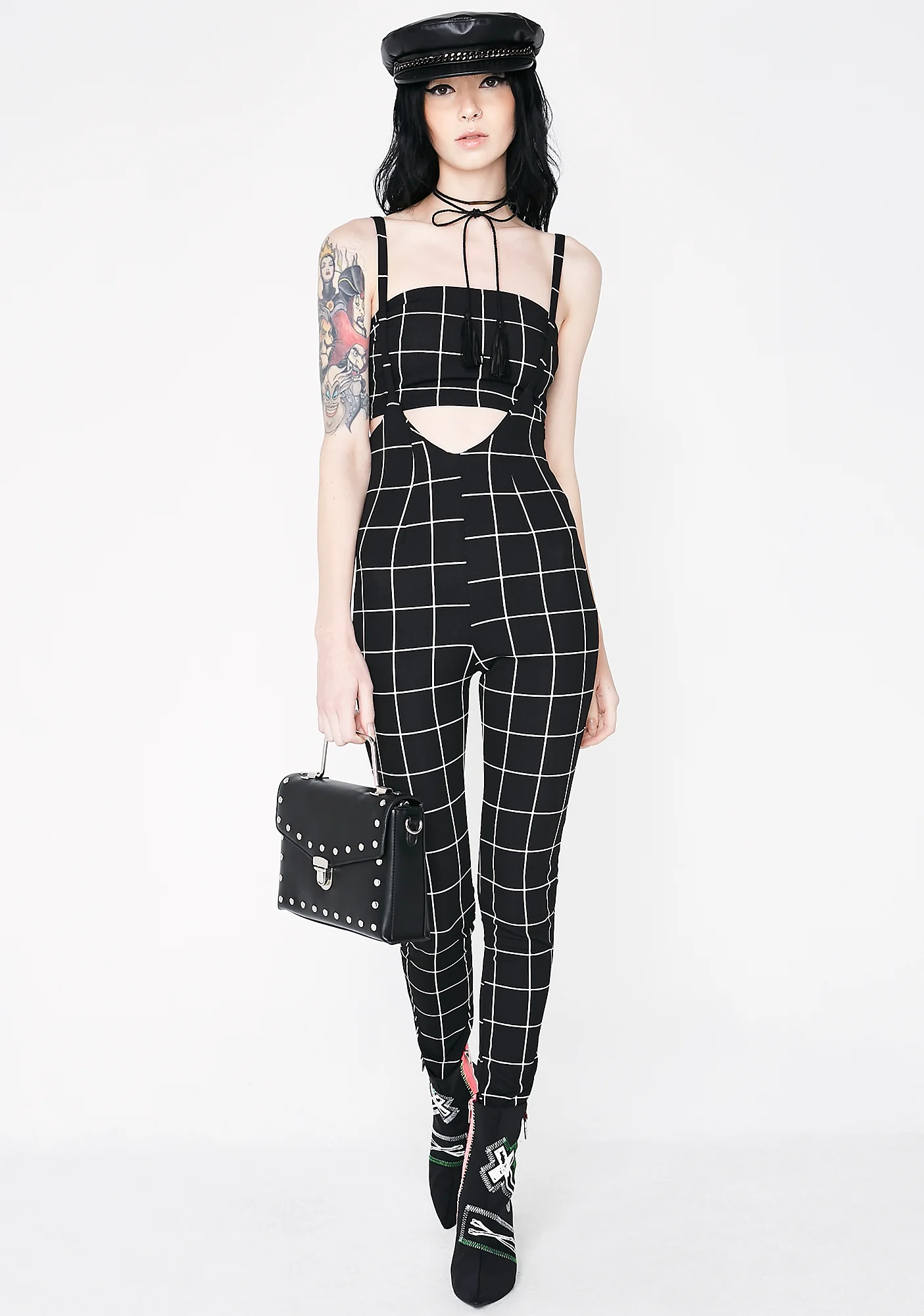 Gridlock Skinny Jumpsuit - Image 5