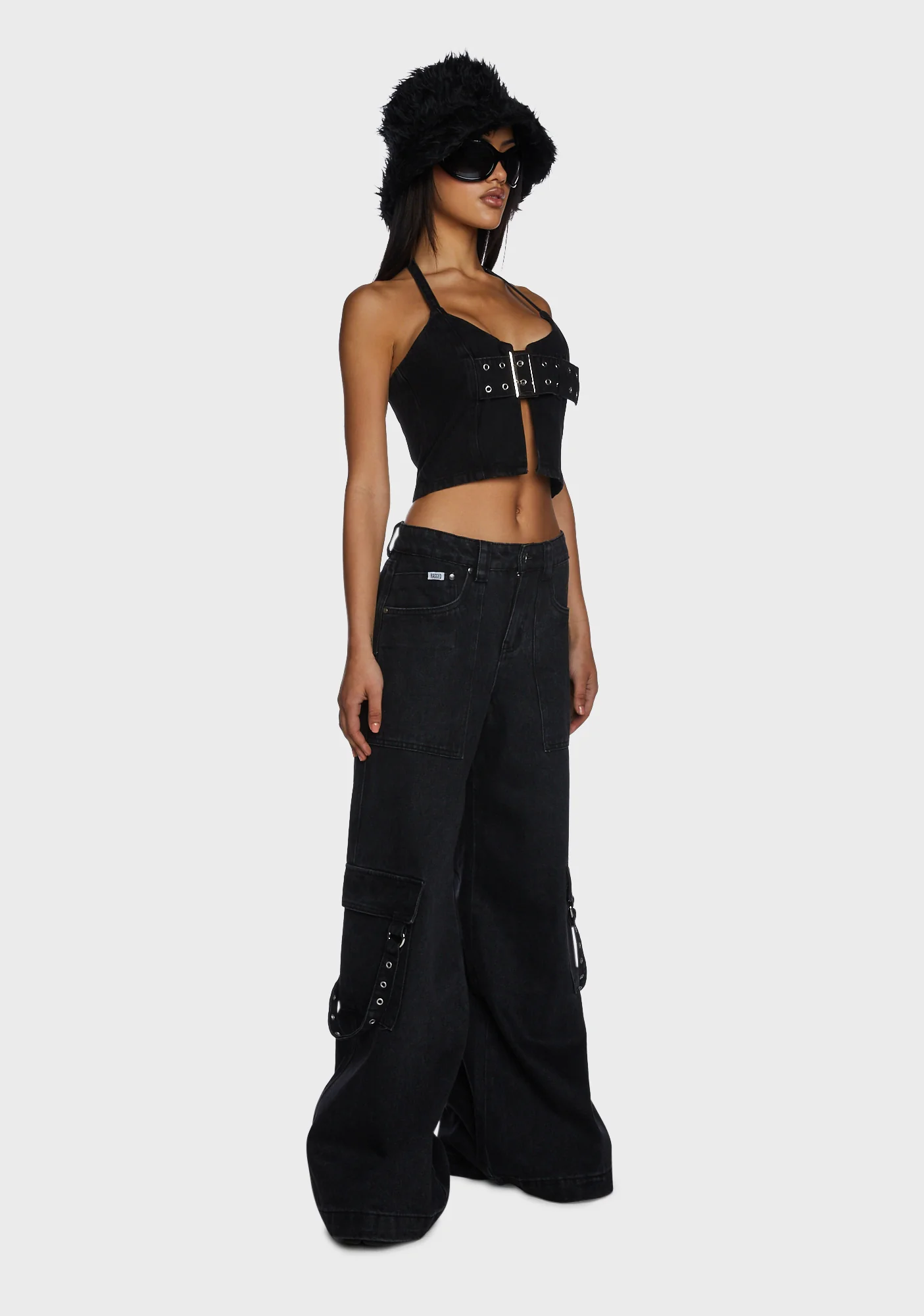 Grime Wide Leg Jeans - Image 5