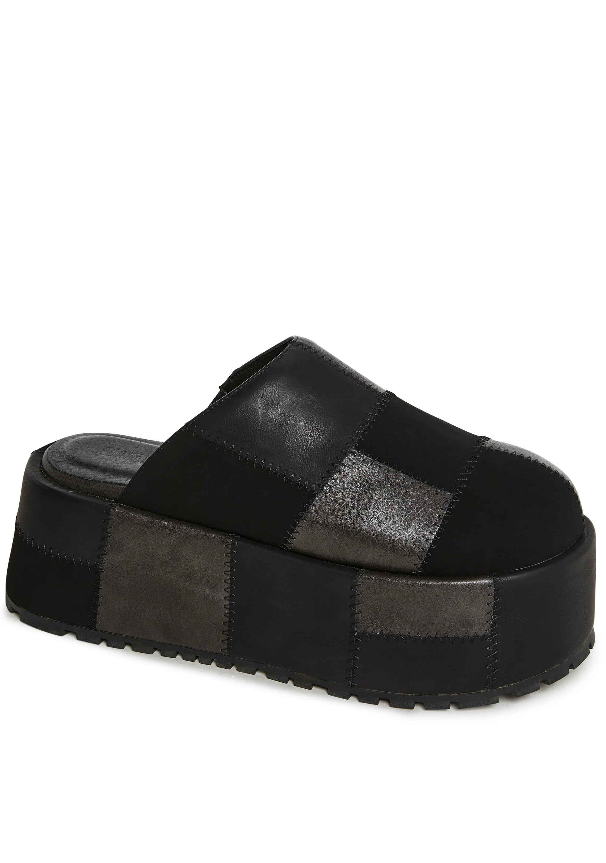 Gritty Rebel Platform Clogs - Black - Image 4