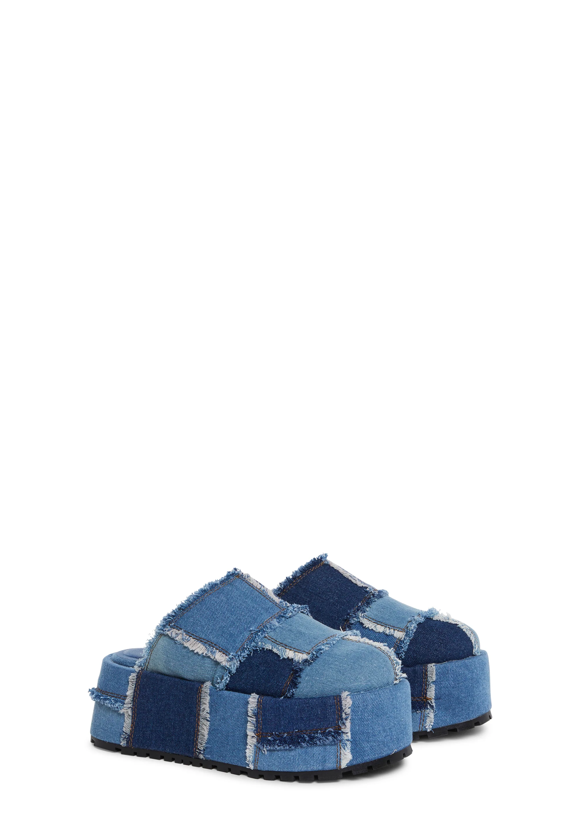 Gritty Rebel Platform Clogs - Image 3