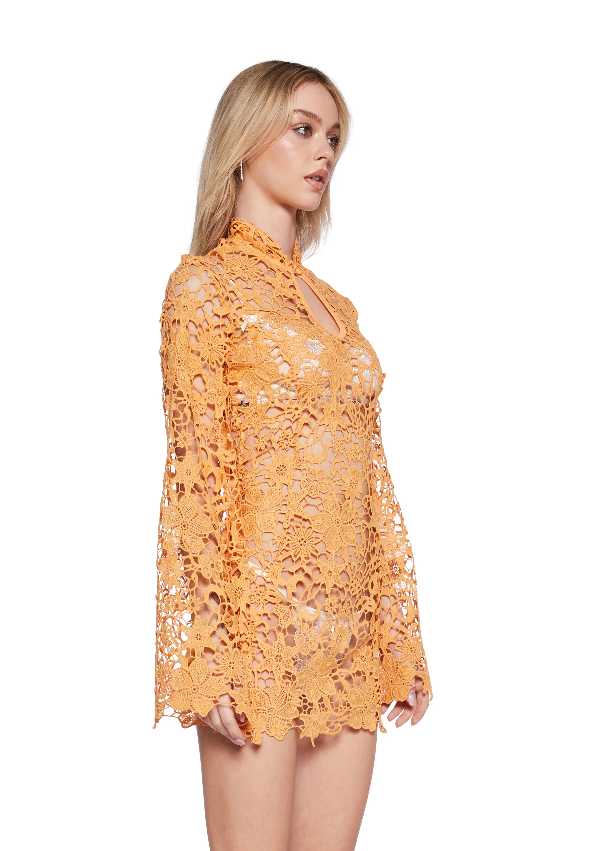 Groovy Kind Mini Dress - Orange - Image 3