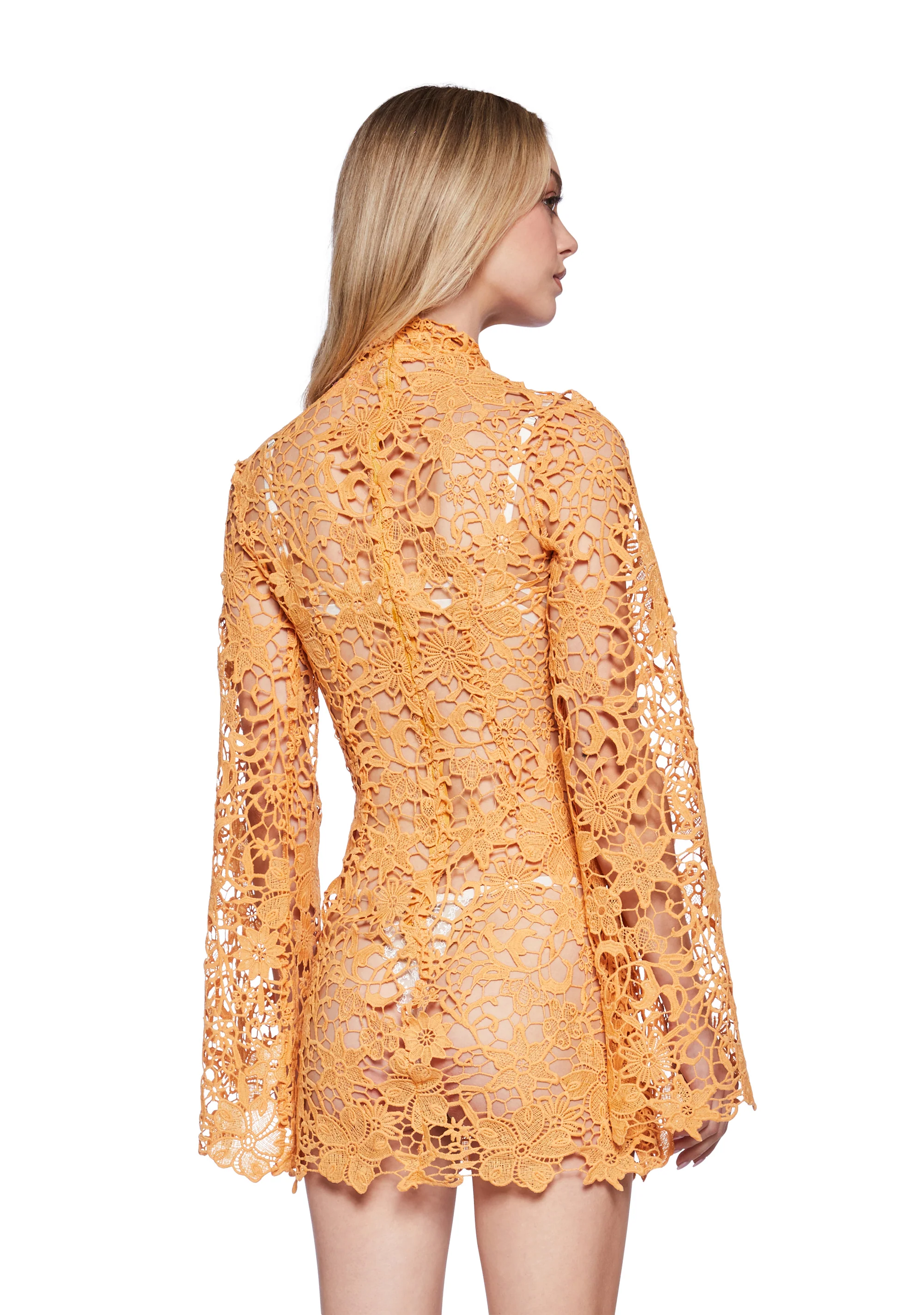 Groovy Kind Mini Dress - Orange - Image 4