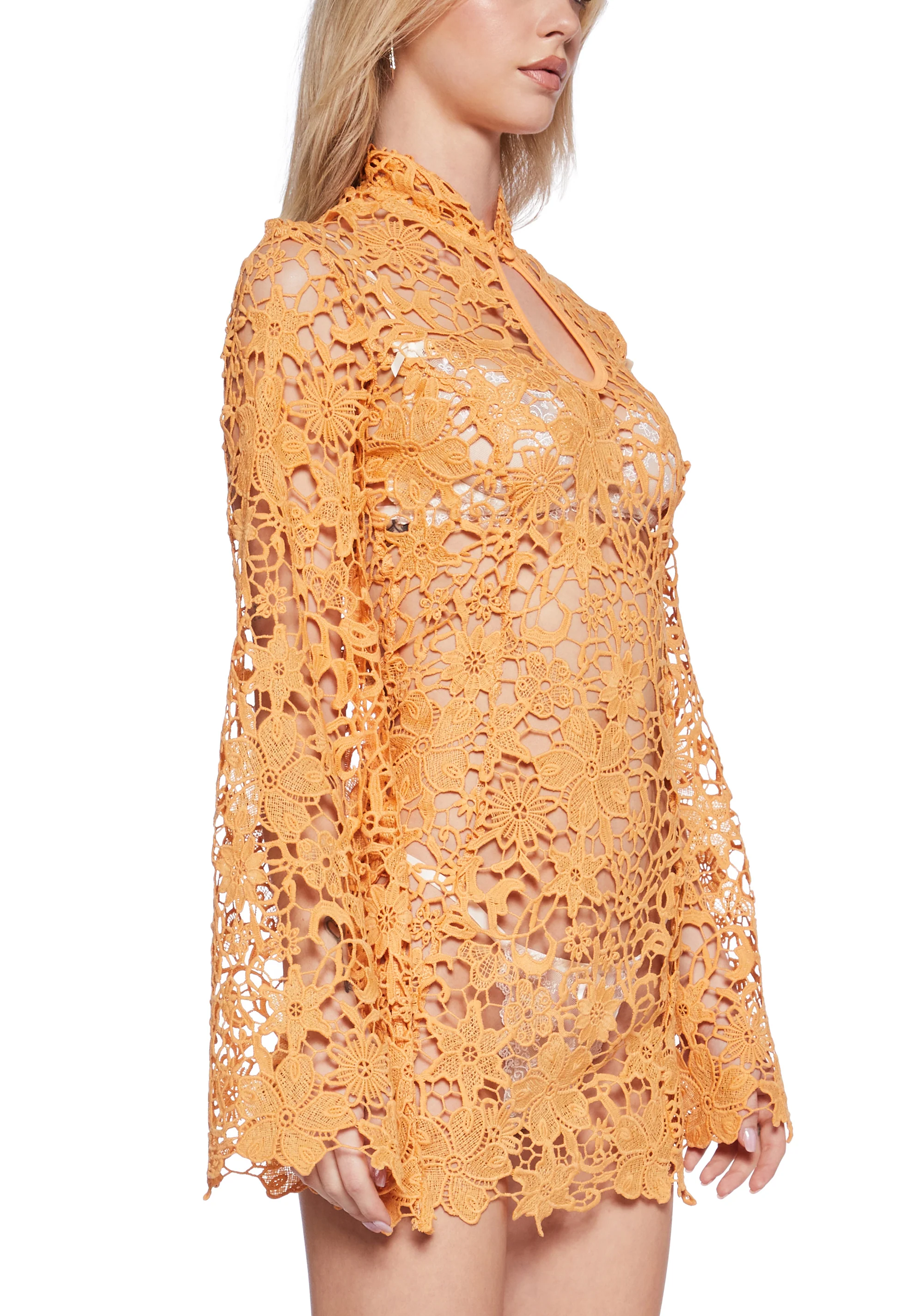 Groovy Kind Mini Dress - Orange - Image 5