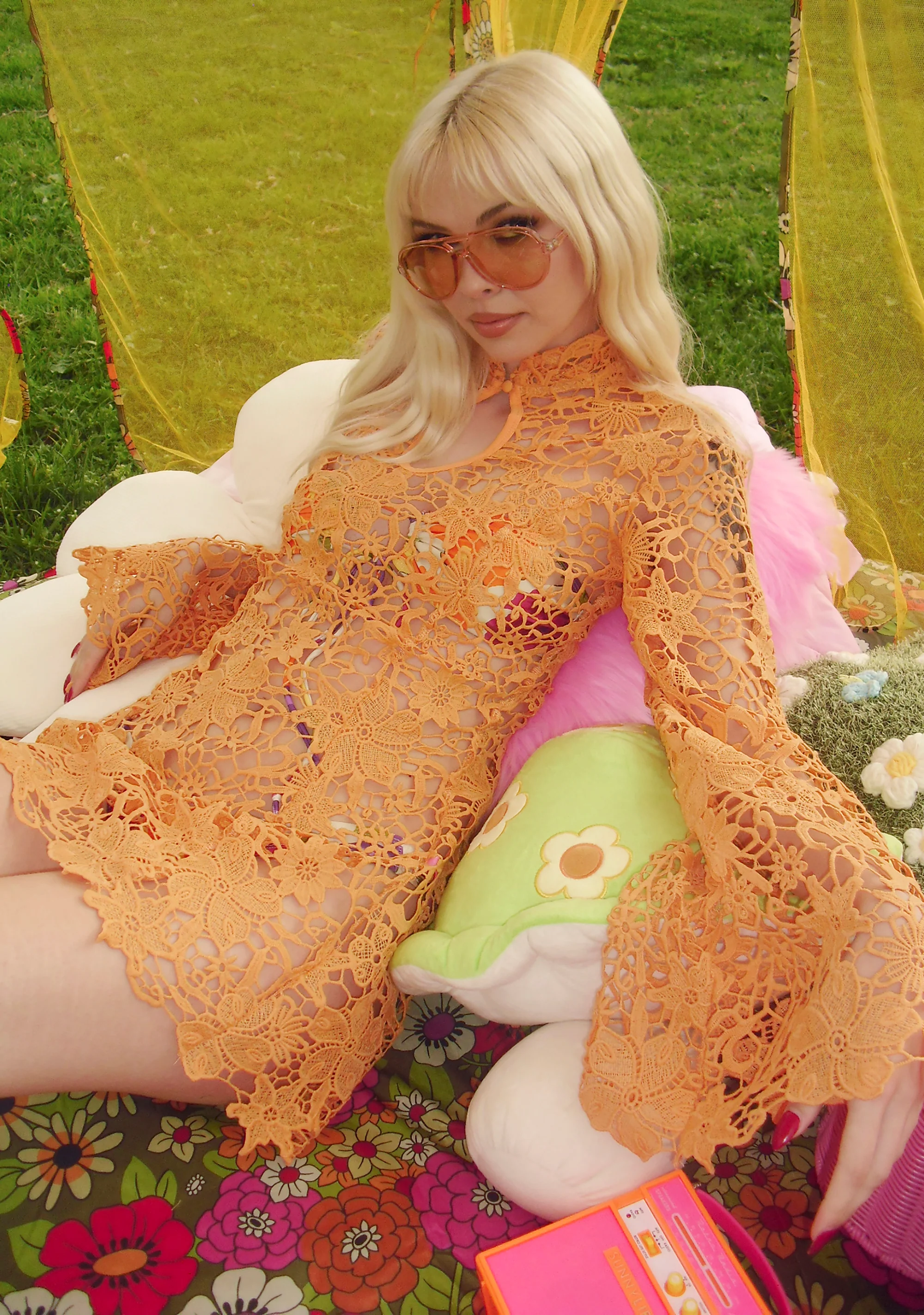 Groovy Kind Mini Dress - Orange - Image 6