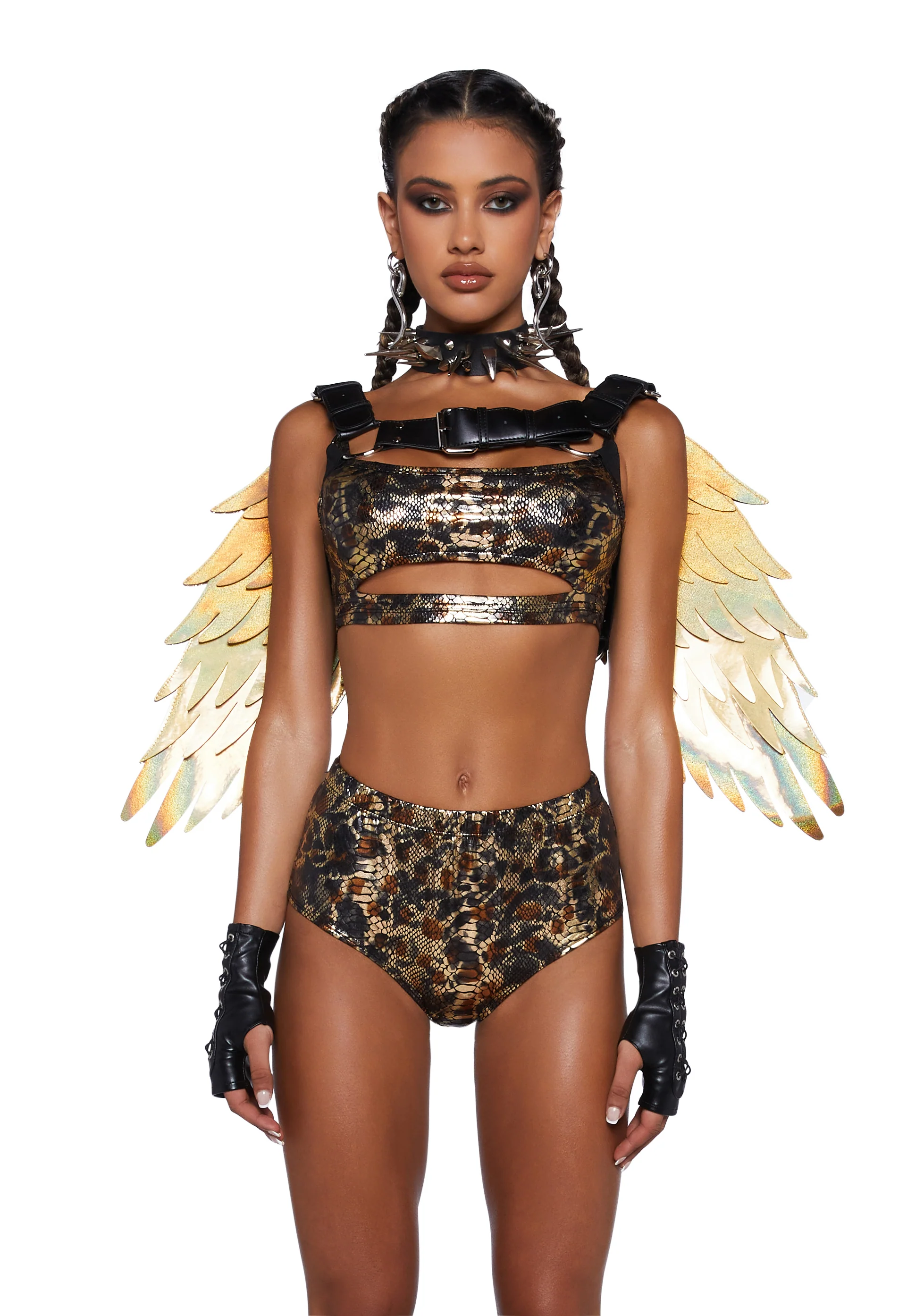 Guardian Angel Wings Harness - Gold - Image 3