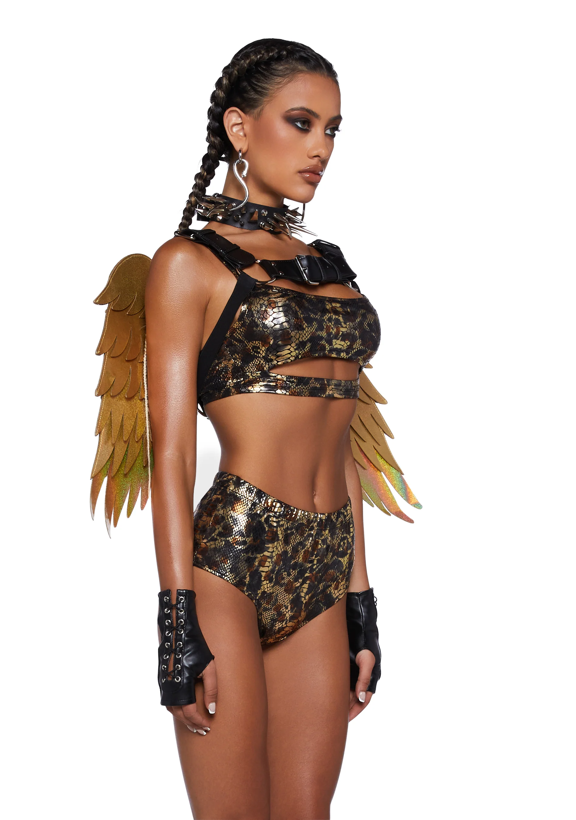 Guardian Angel Wings Harness - Gold - Image 4