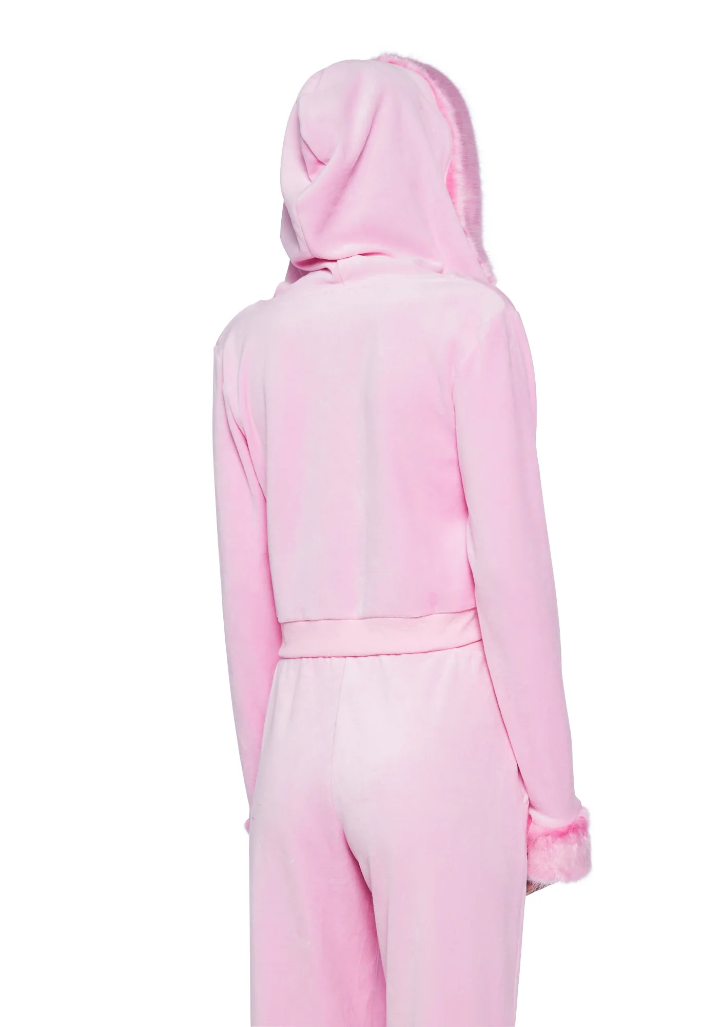 Gumdrop Crush Velour Hoodie - Image 4