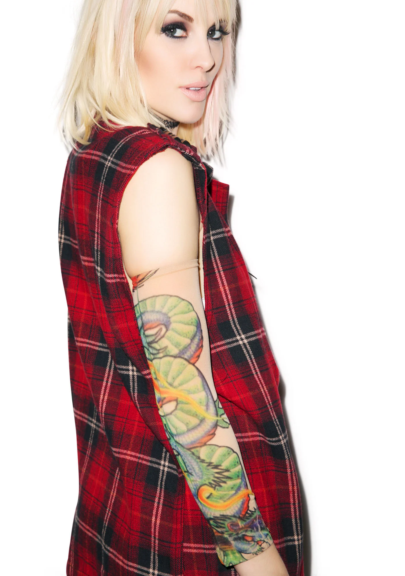 Gurl with A Dragon Tattoo Sleeves - Image 3