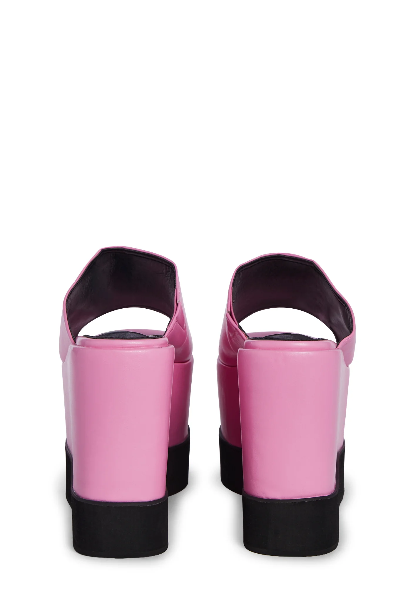 Gus Platform Mules - Pink - Image 3