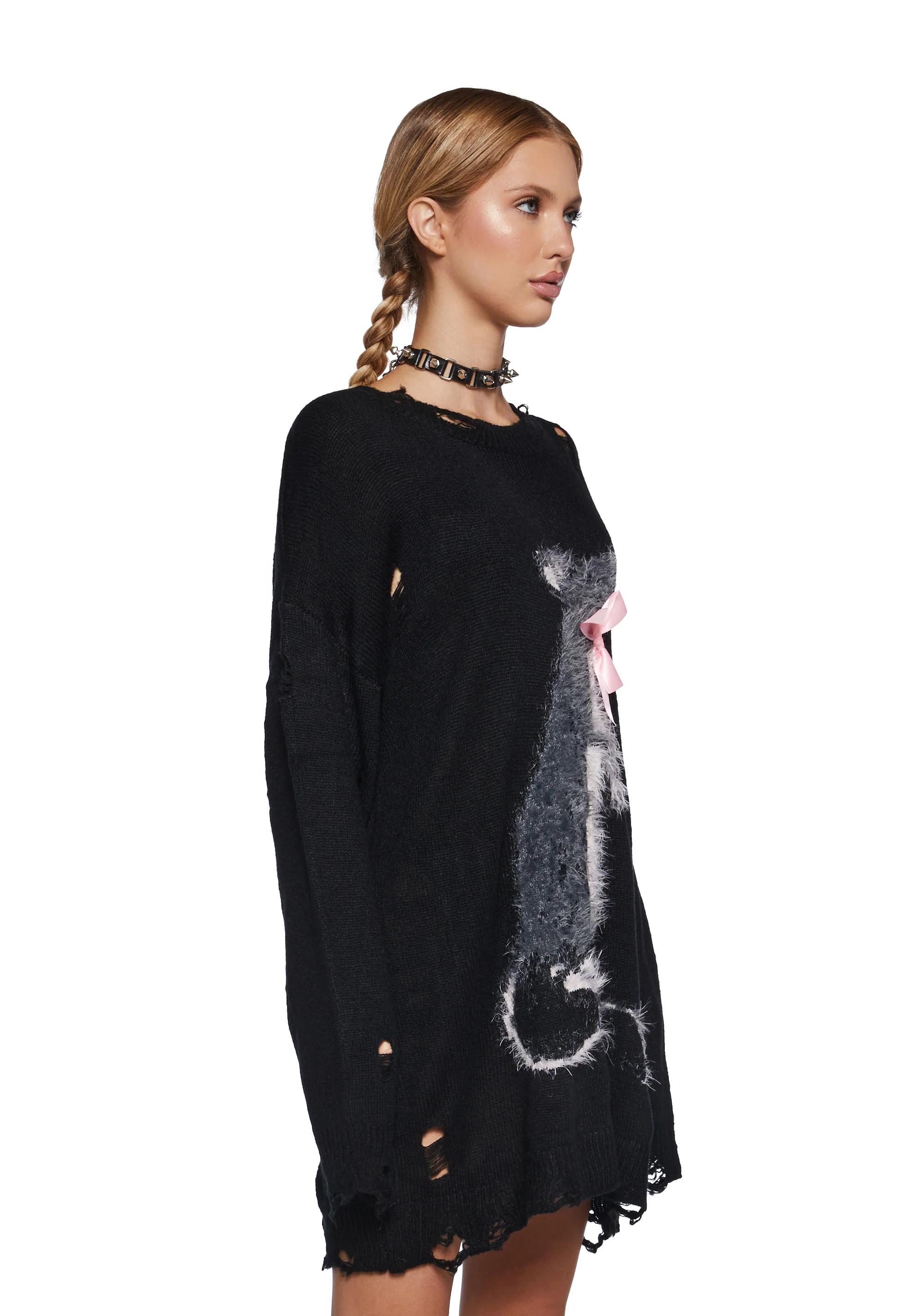 Gutter Princess Intarsia Sweater - Image 4