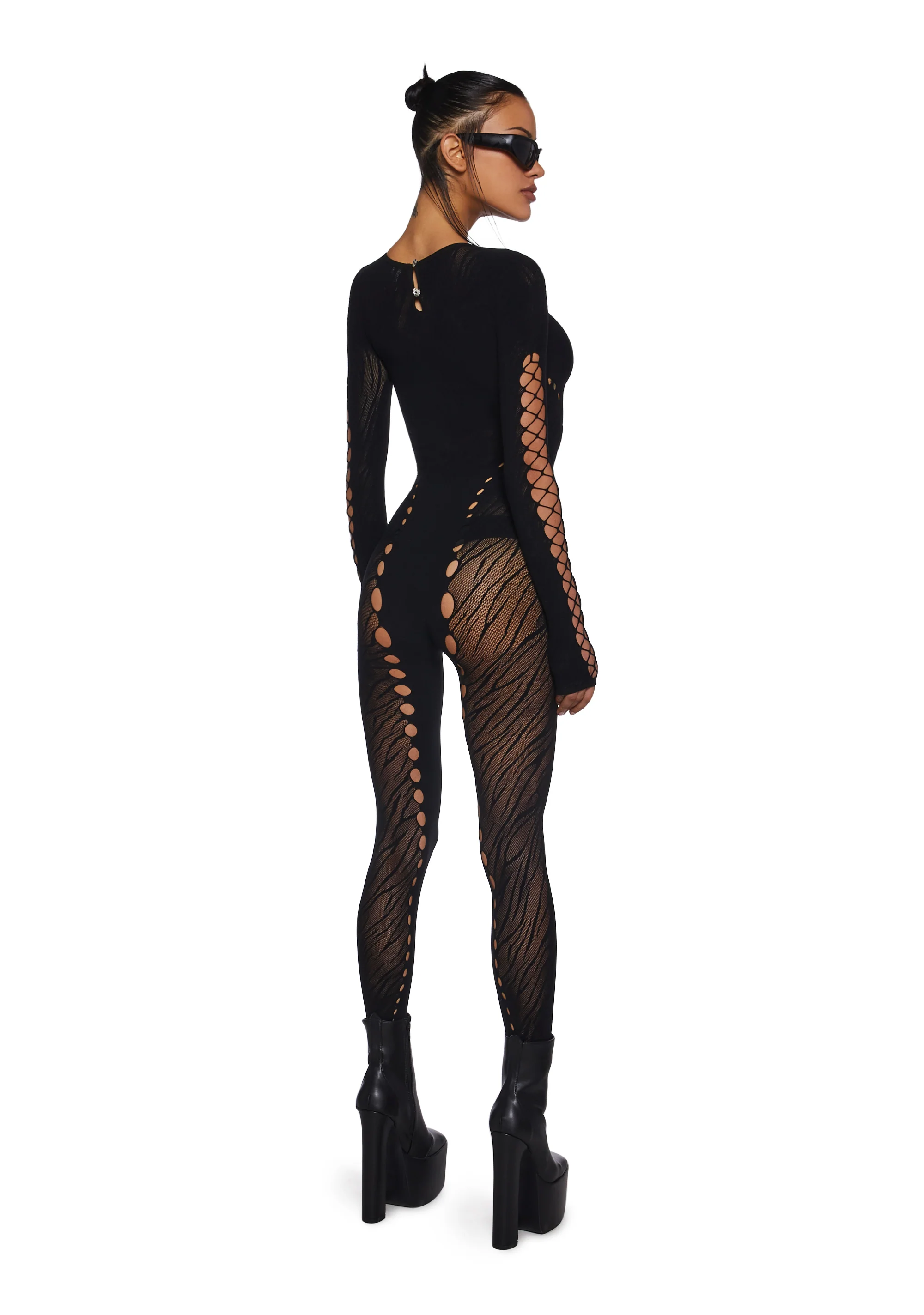 Hacker Spirit Mesh Catsuit - Image 4