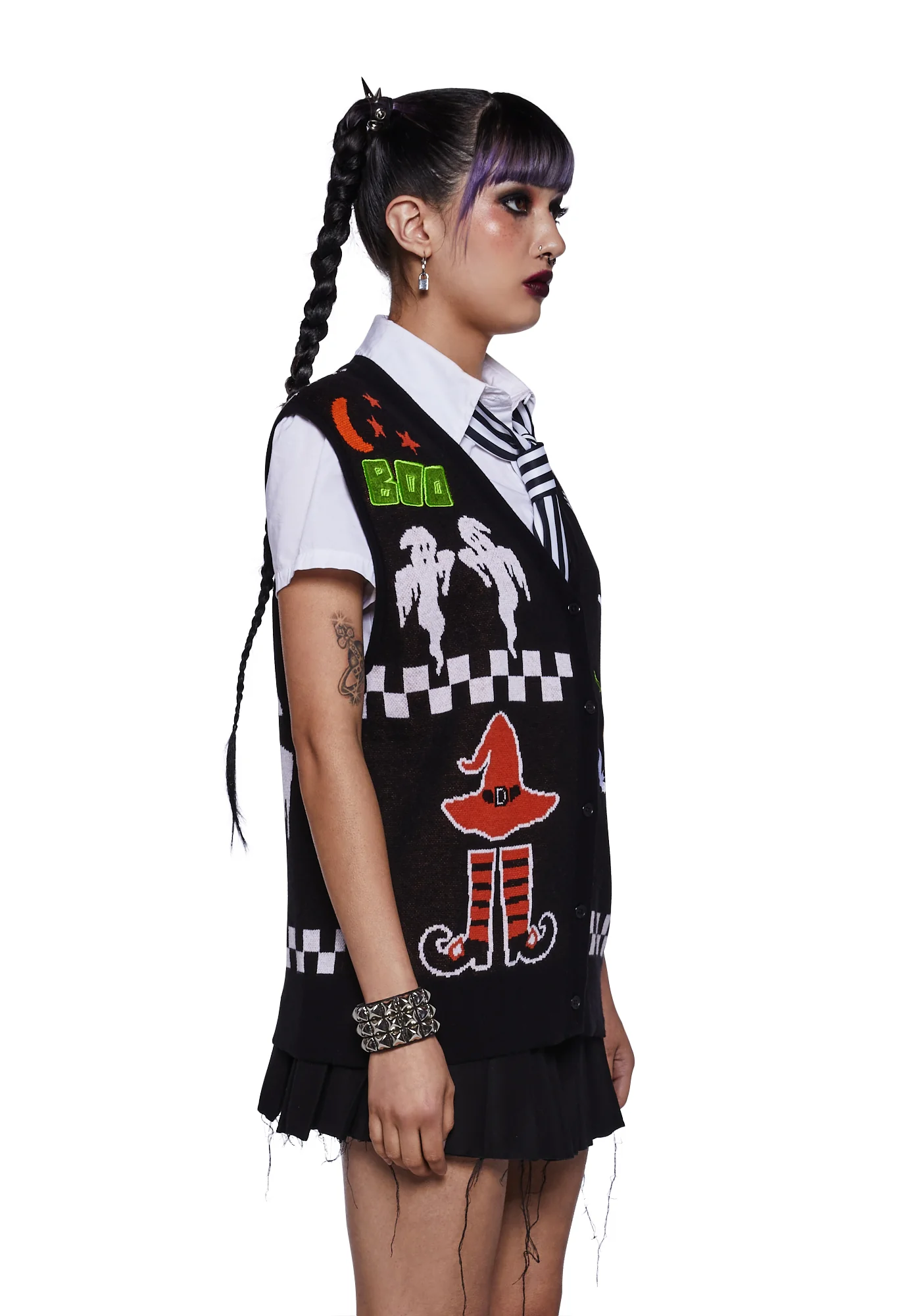 Hallowed Grounds Knit Vest - Image 3