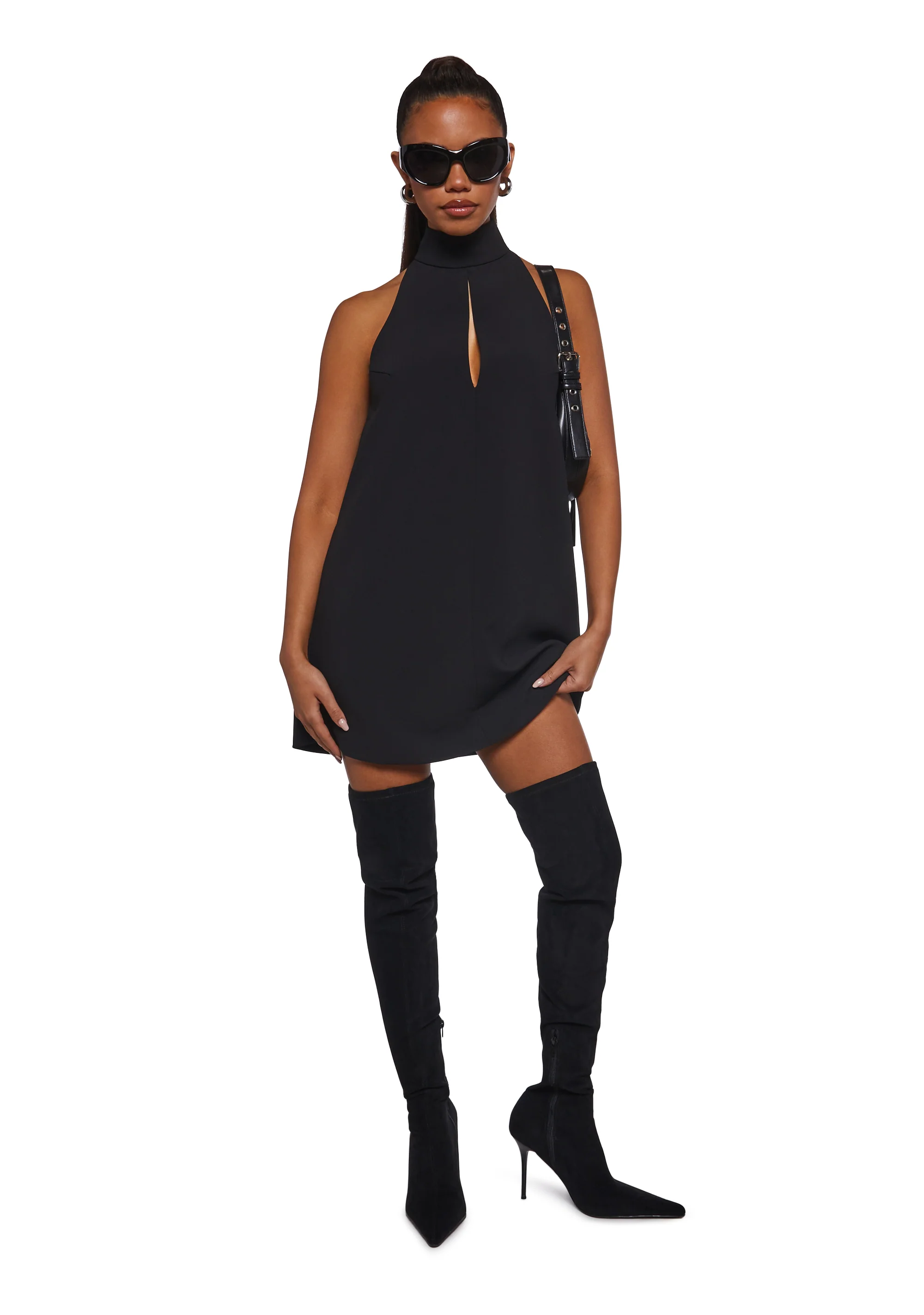 Date Vibes Halter Dress - Image 2