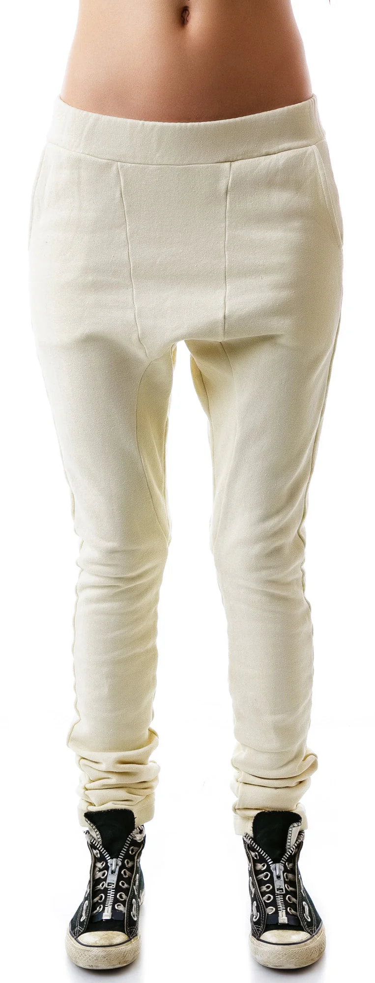 Hammer Time Drop Crotch Pants - Off White - Image 21