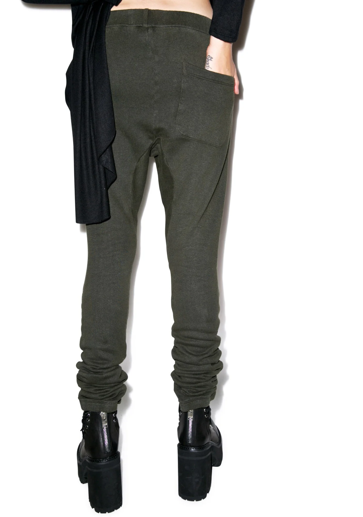 Hammer Time Drop Crotch Pants - Off White - Image 22