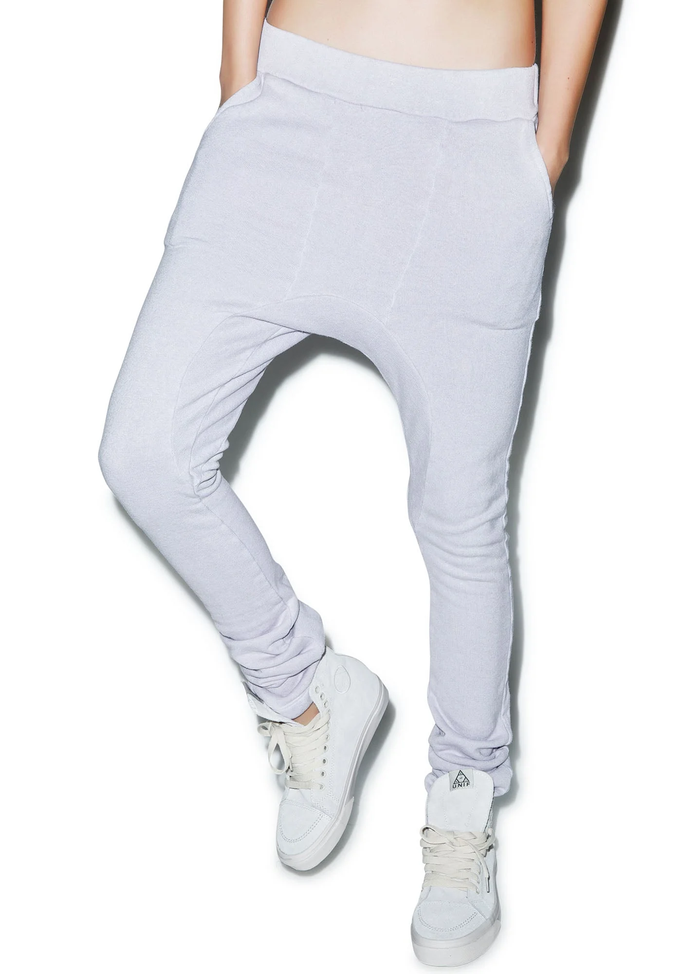 Hammer Time Drop Crotch Pants - Dark Gray - Image 3