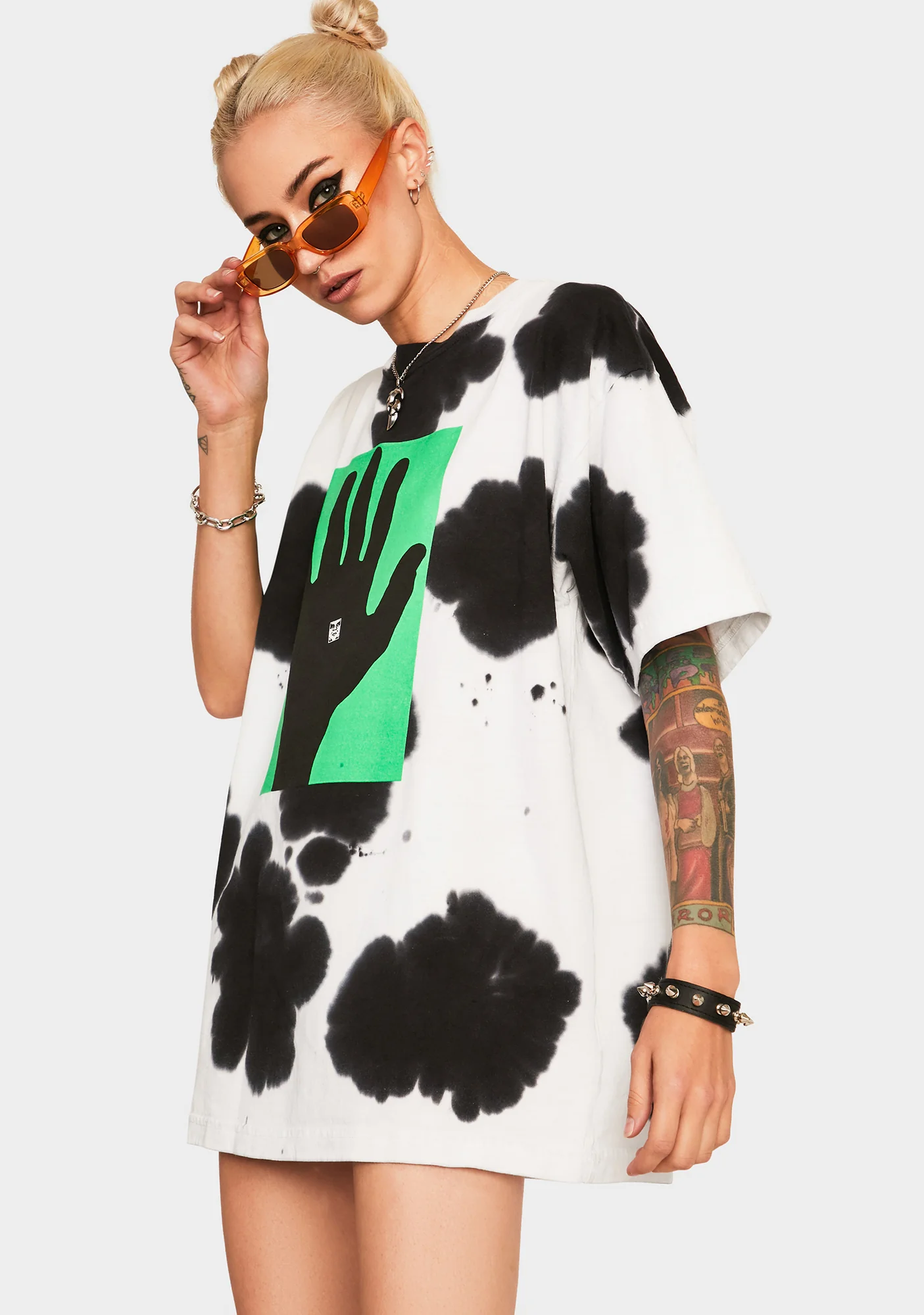 Hand Of Obey Graphic Tee - Image 2