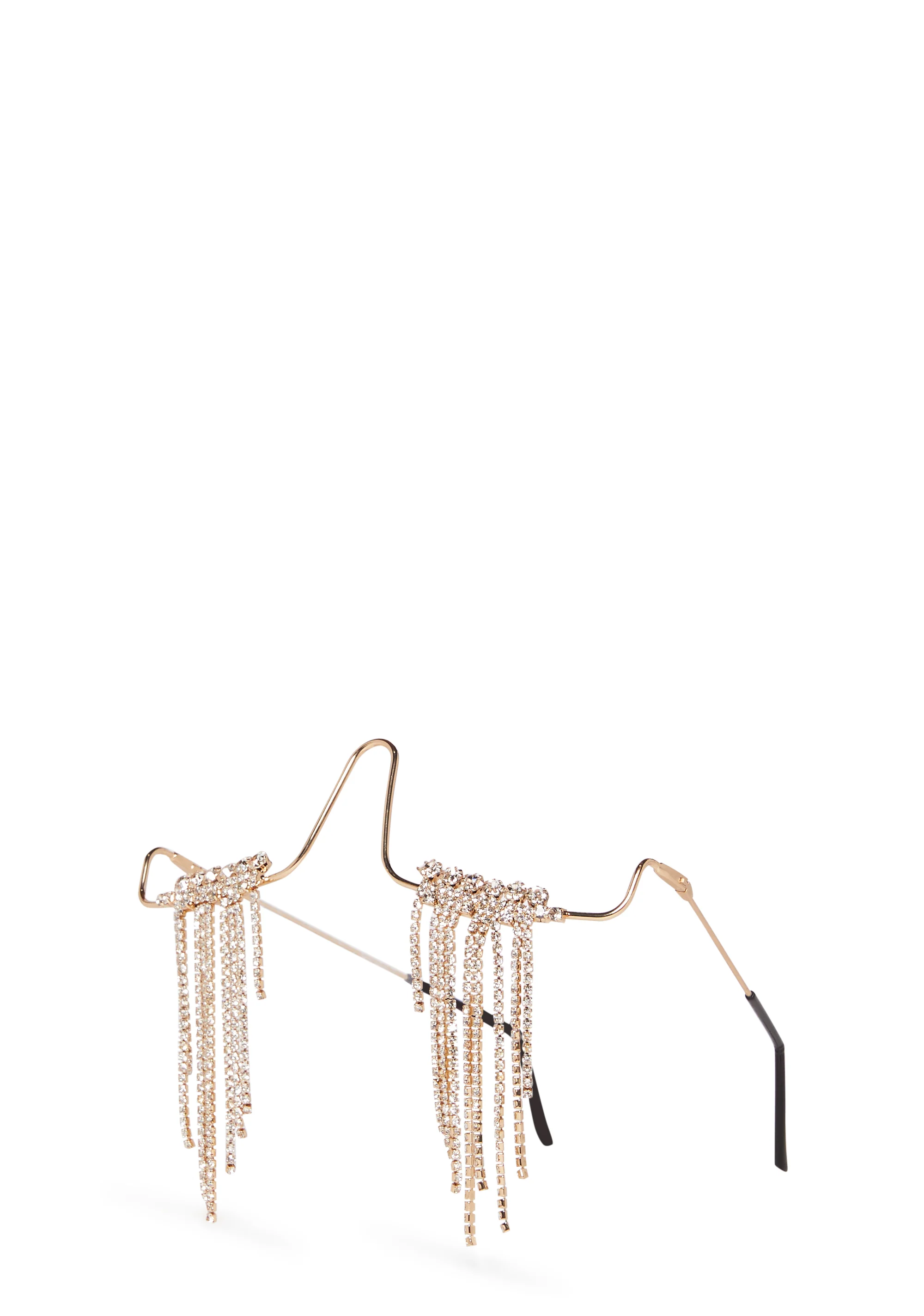 Hanging Out Rhinestone Glasses - Image 3