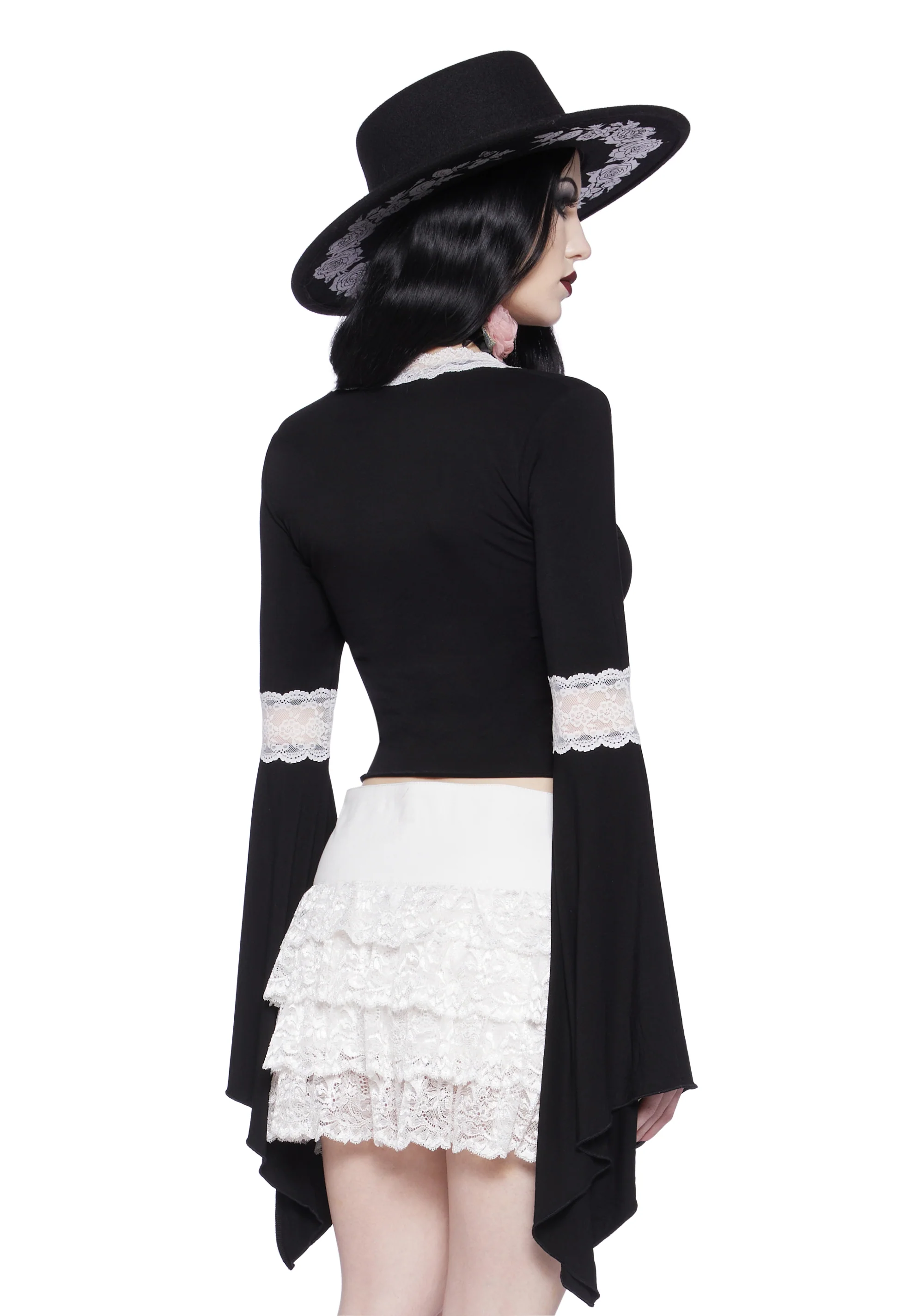 Hardcore Goth Long Sleeve Top - Image 4