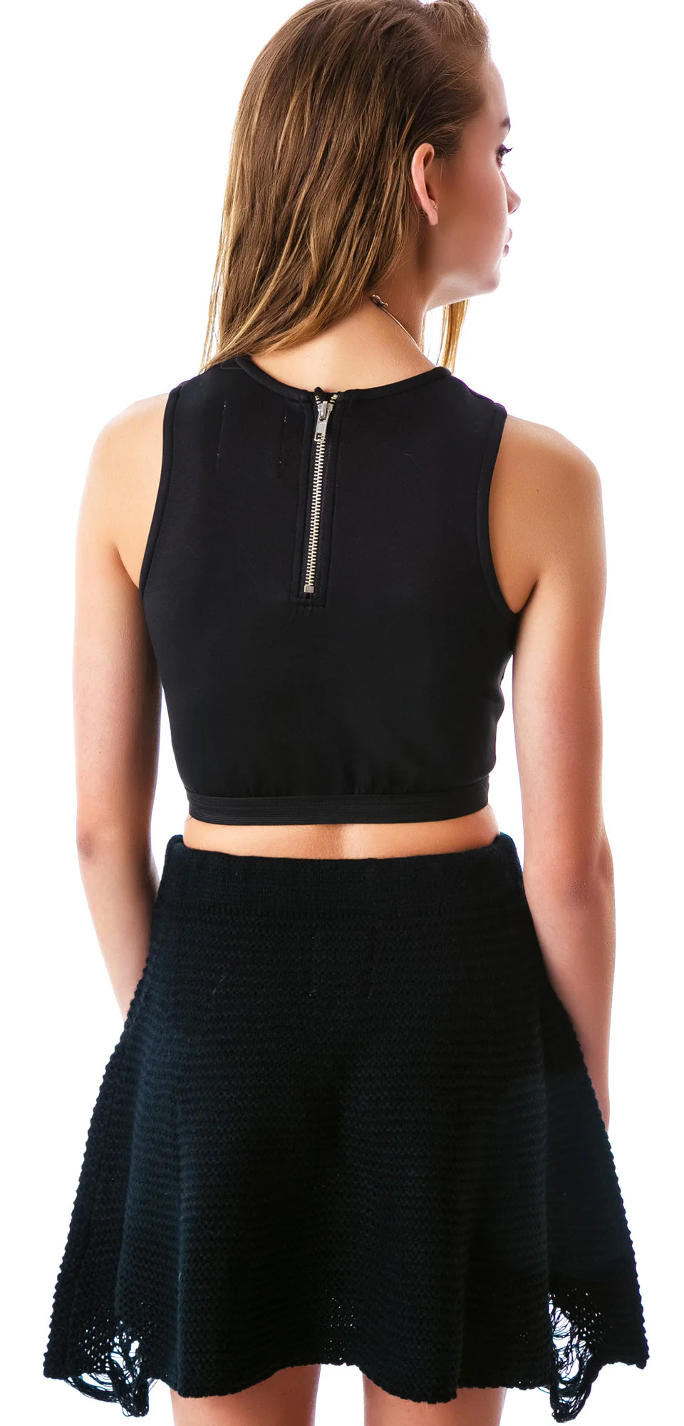 Hardy Mini Skirt - Black - Image 11